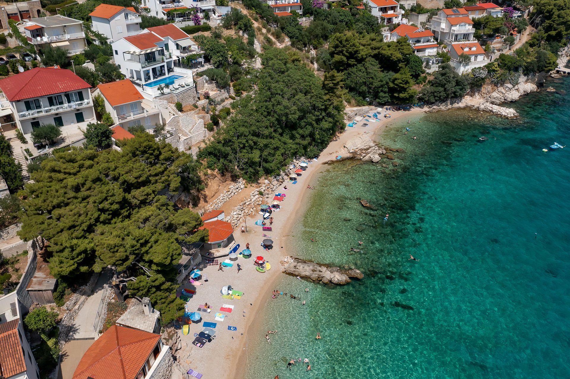 Beachfront Villa Immortelle with Pool