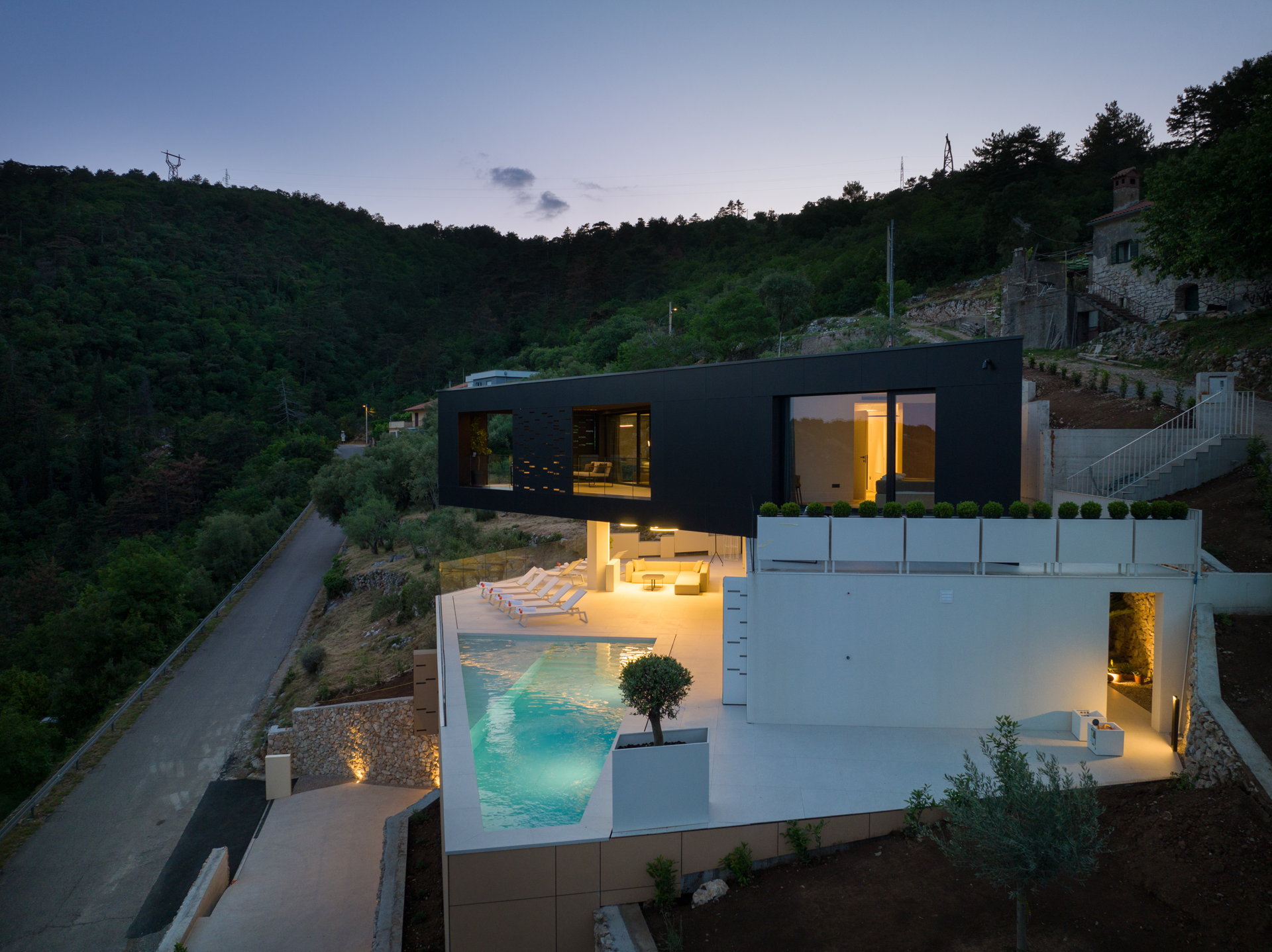 Luxury Villa Oceanic Abstraction with Pool