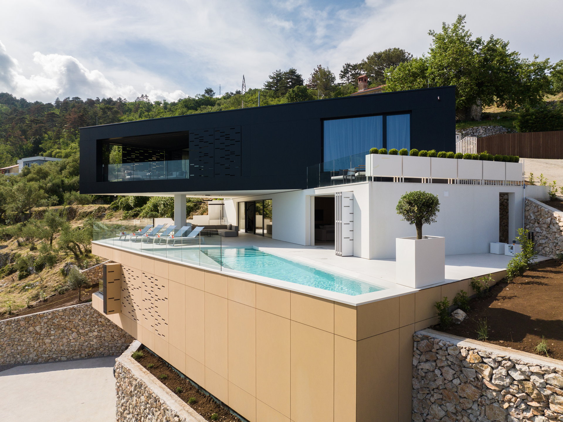 Luxury Villa Oceanic Abstraction with Pool