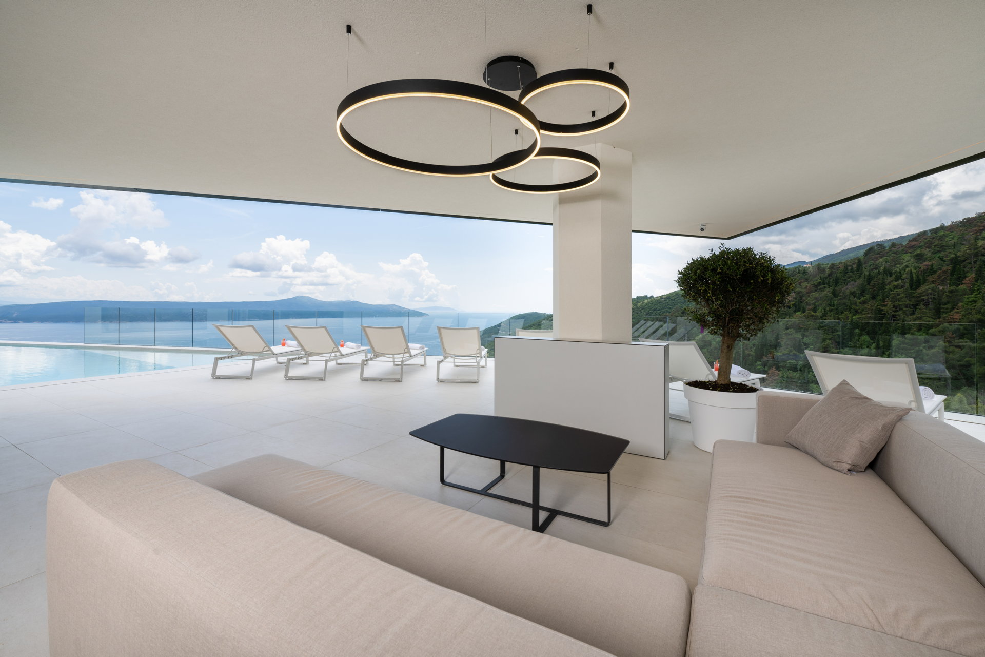 Luxury Villa Oceanic Abstraction with Pool