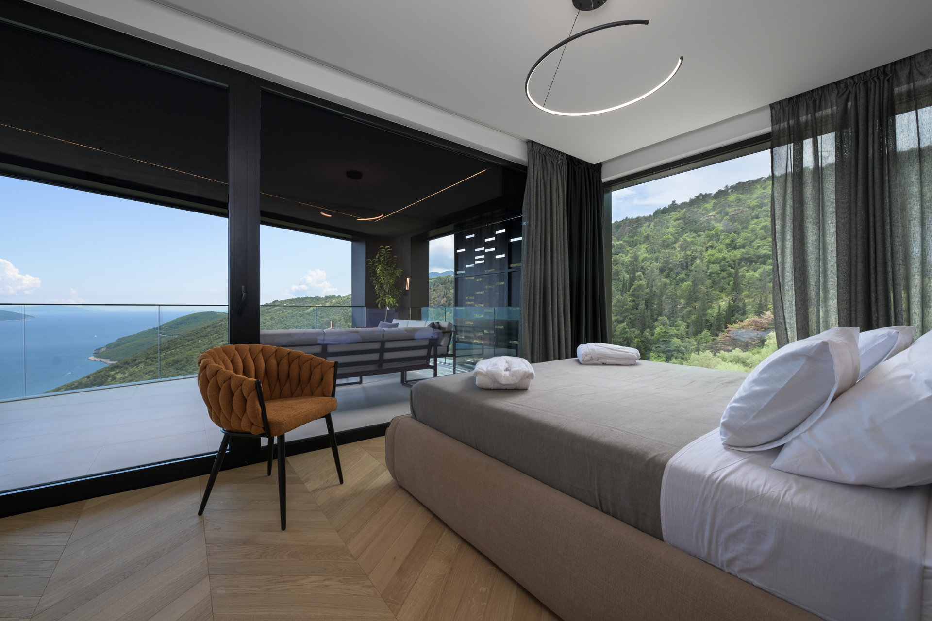 Luxury Villa Oceanic Abstraction with Pool