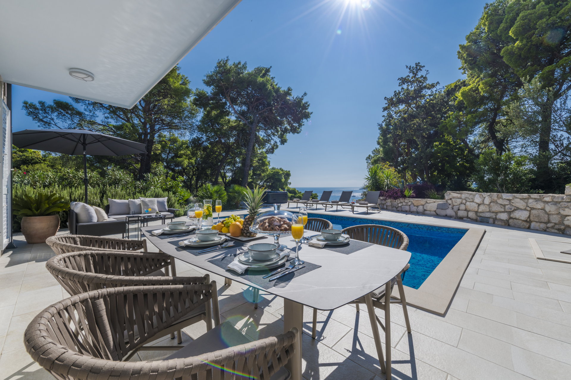 Villa Vivid Sea with Pool