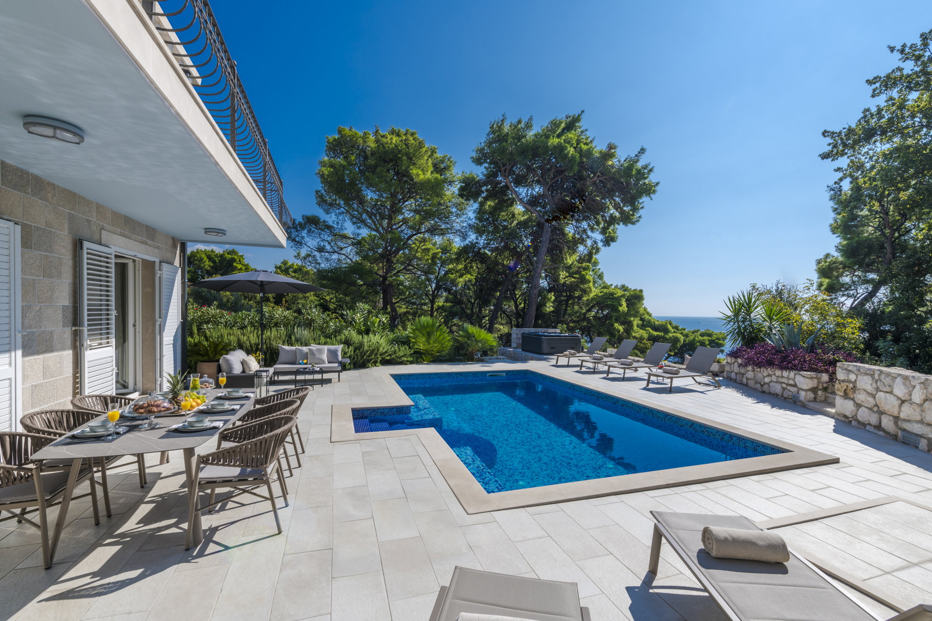 Villa Vivid Sea with Pool