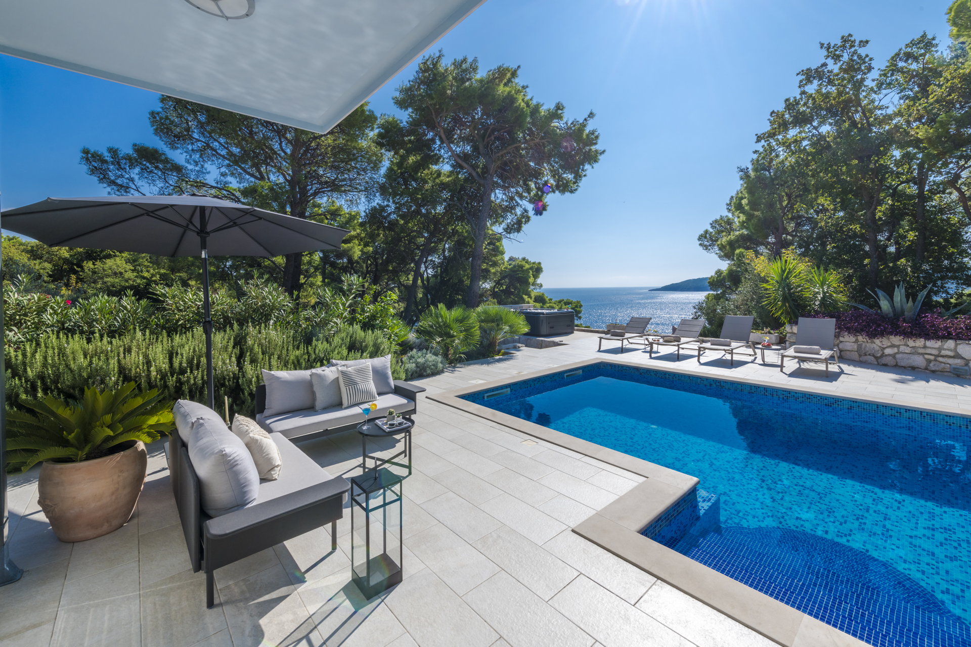 Villa Vivid Sea with Pool