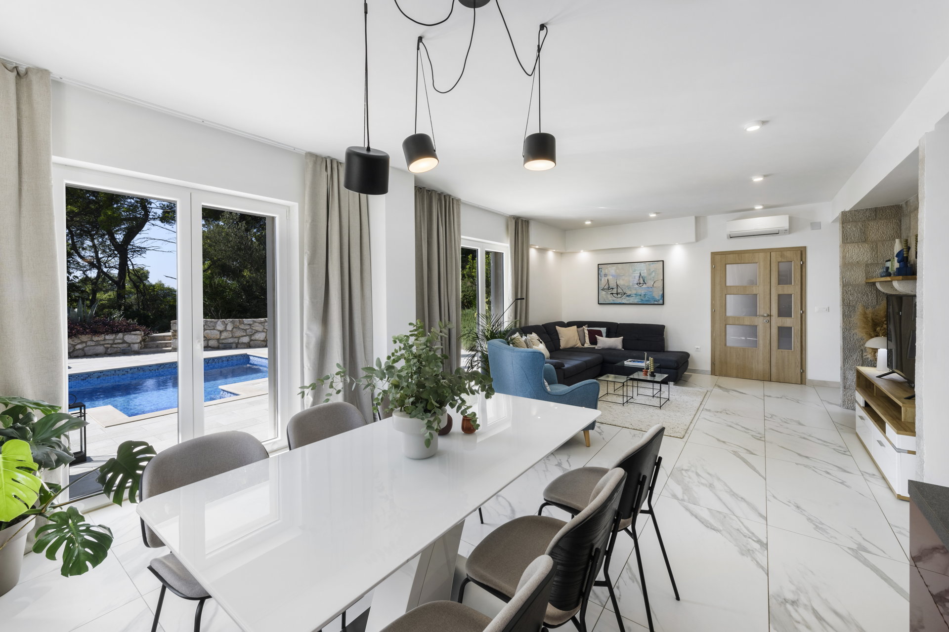 Villa Vivid Sea with Pool