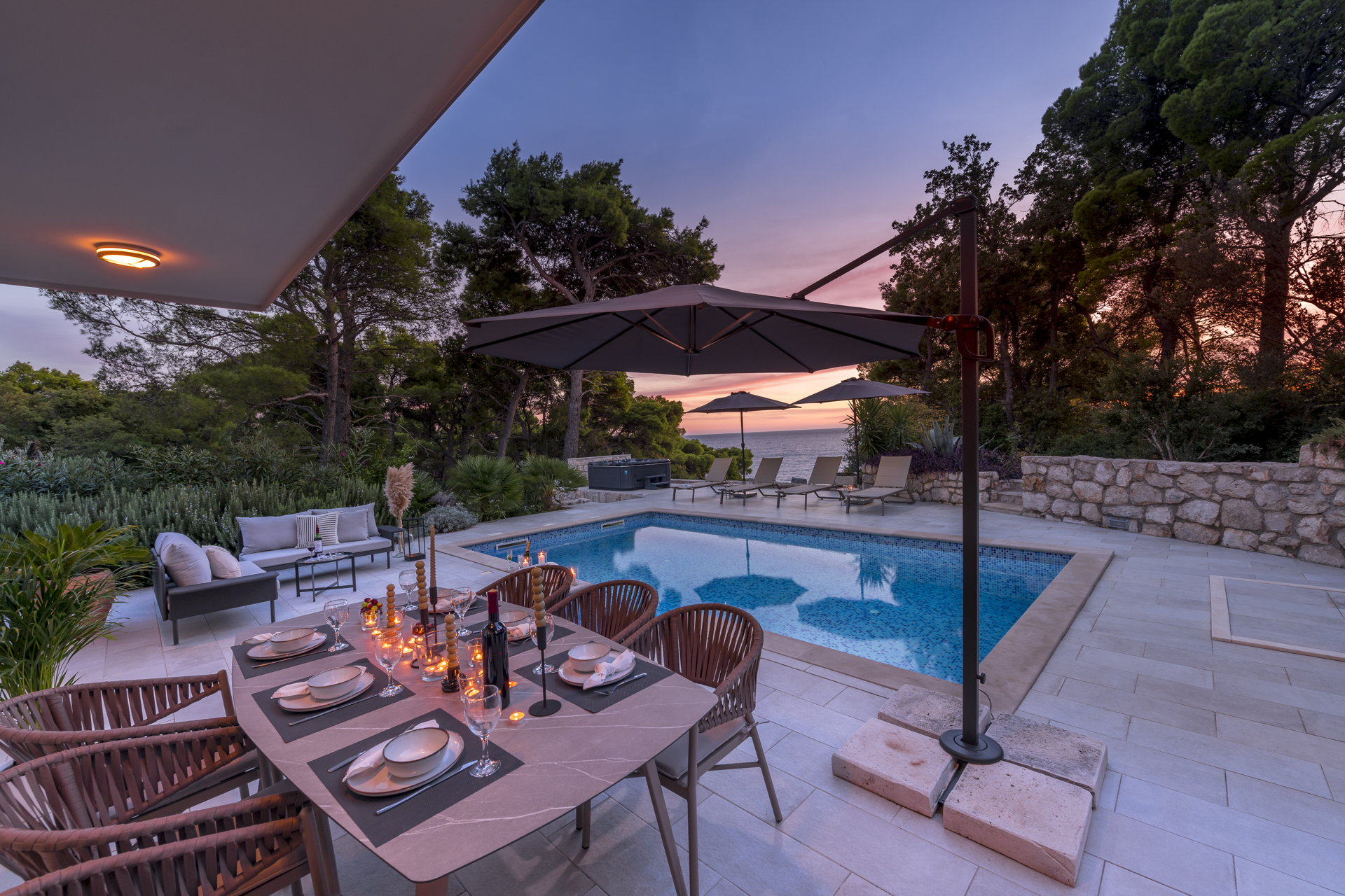 Villa Vivid Sea with Pool