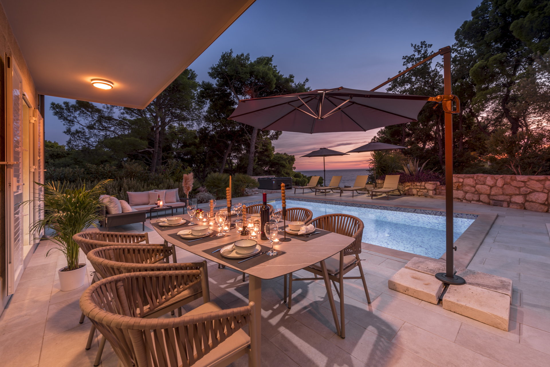 Villa Vivid Sea with Pool