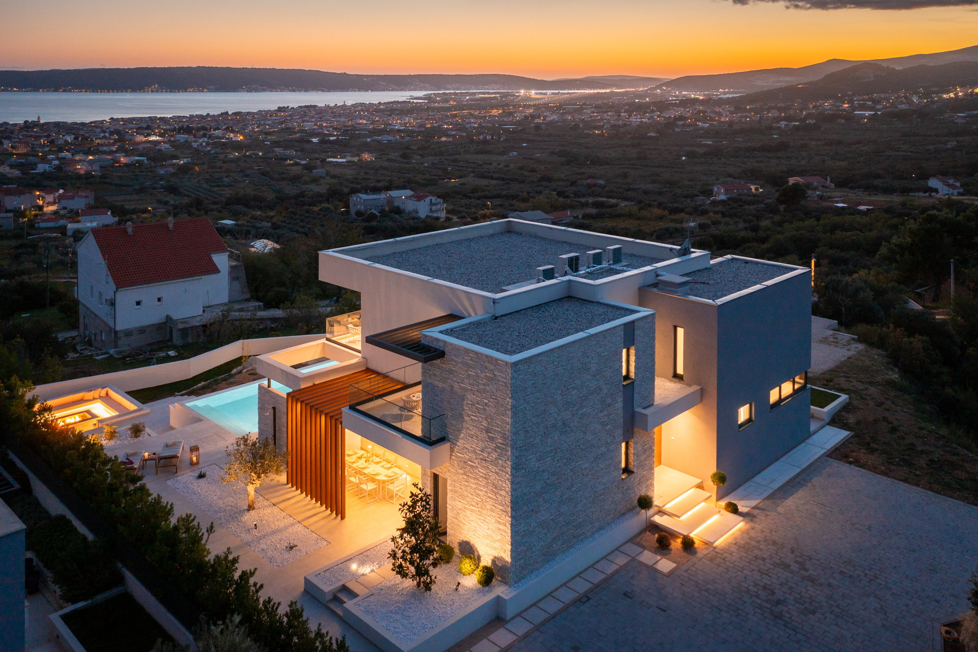 Luxury Villa Bay of Split with Pool