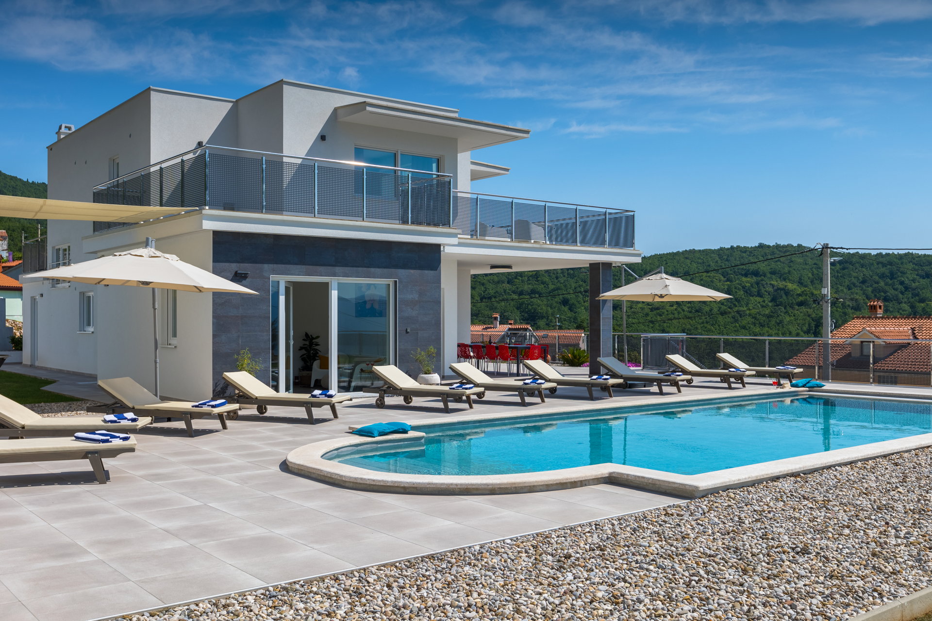 Luxusvilla Sunset Sailor mit Pool