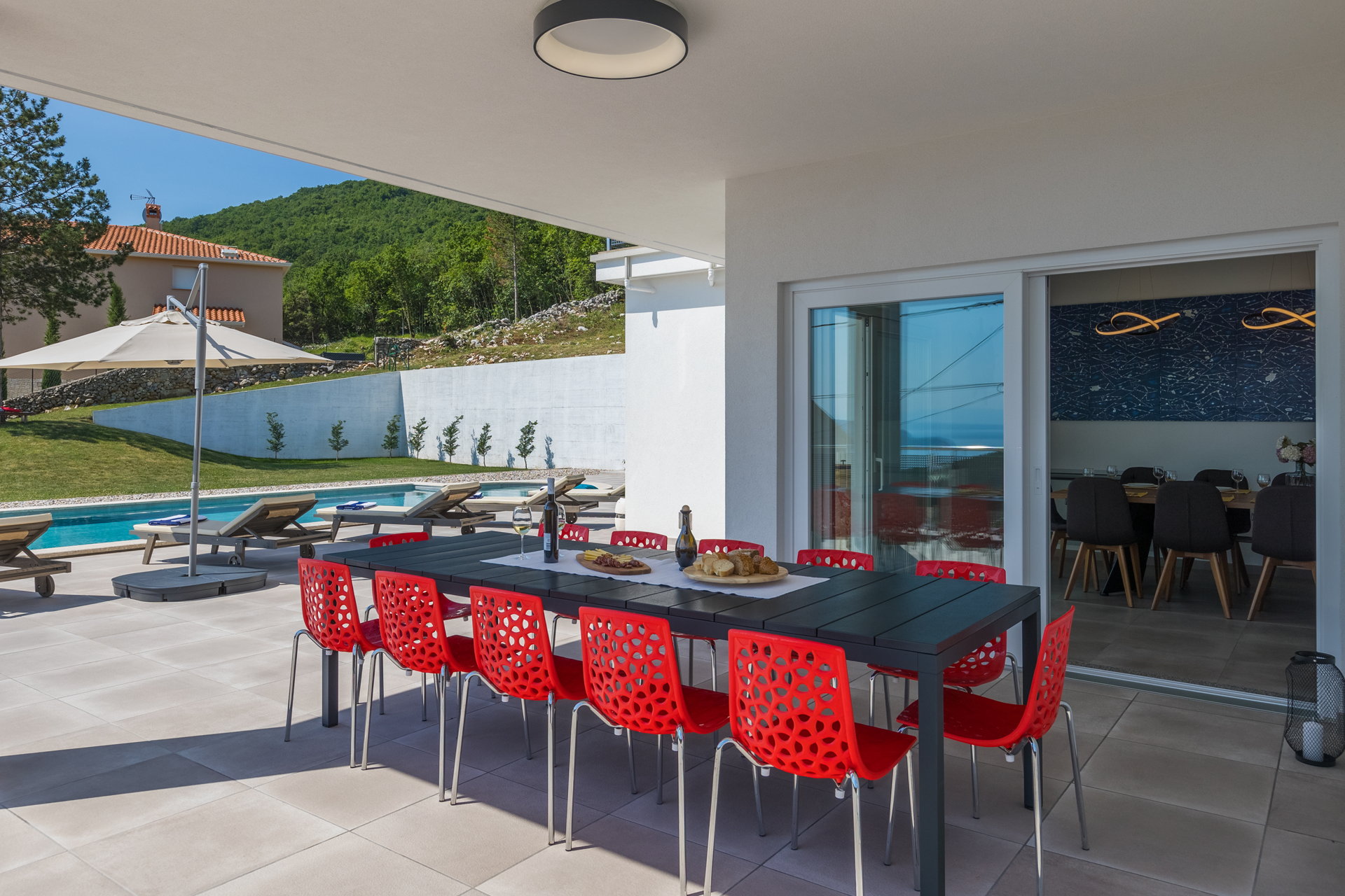 Luxusvilla Sunset Sailor mit Pool