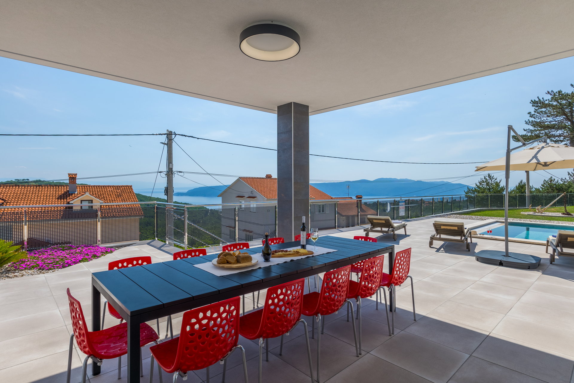 Luxusvilla Sunset Sailor mit Pool