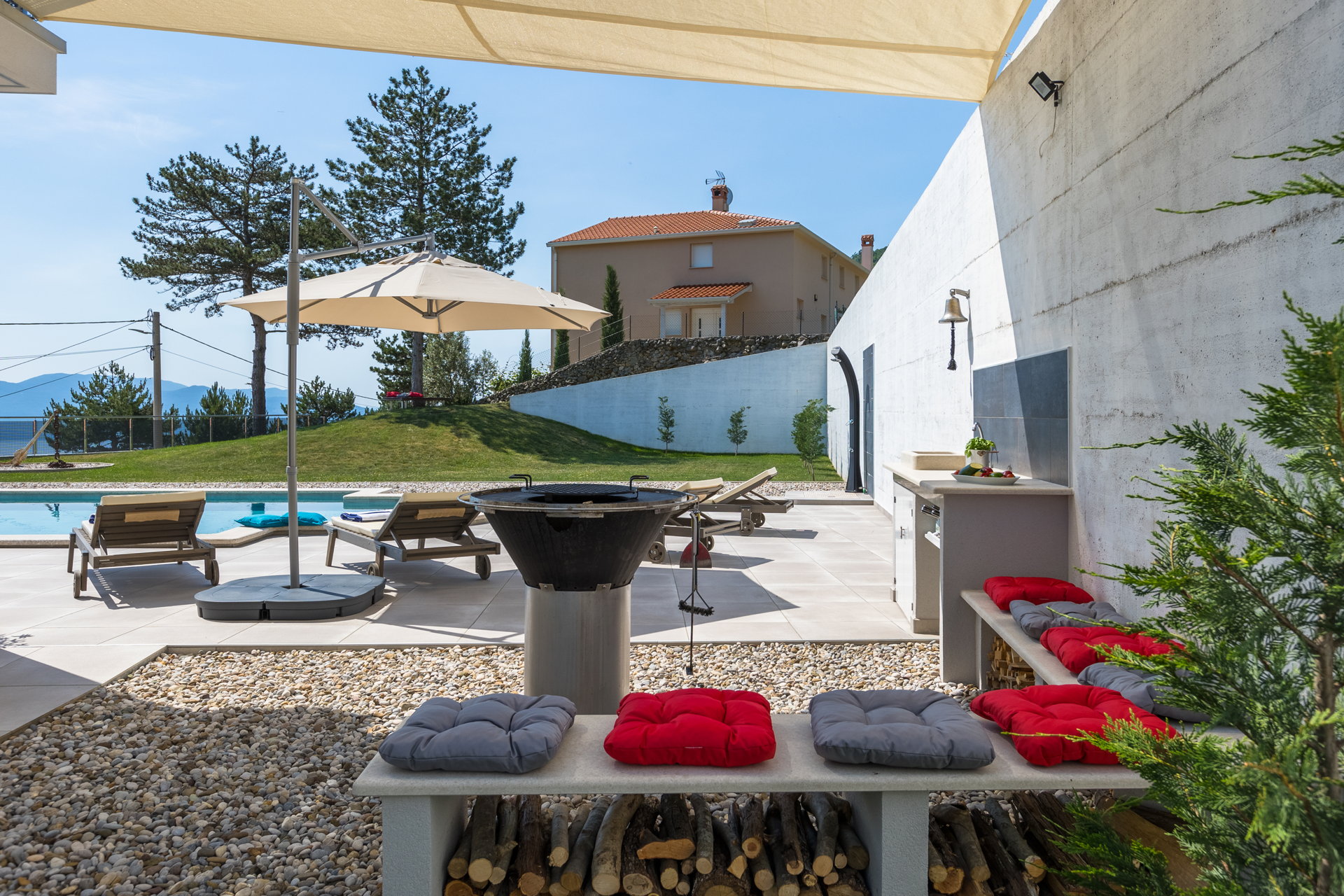 Luxusvilla Sunset Sailor mit Pool