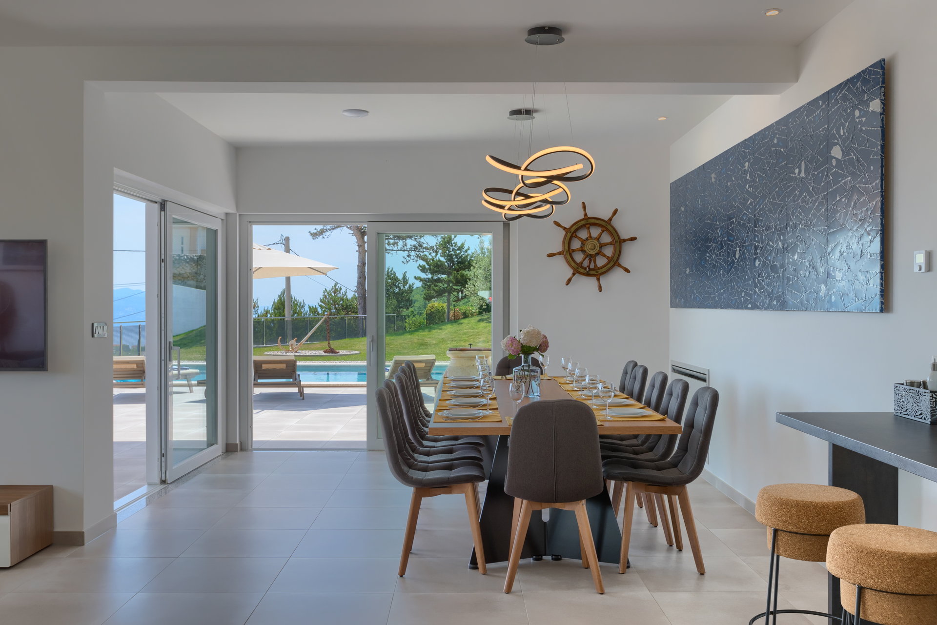 Luxusvilla Sunset Sailor mit Pool