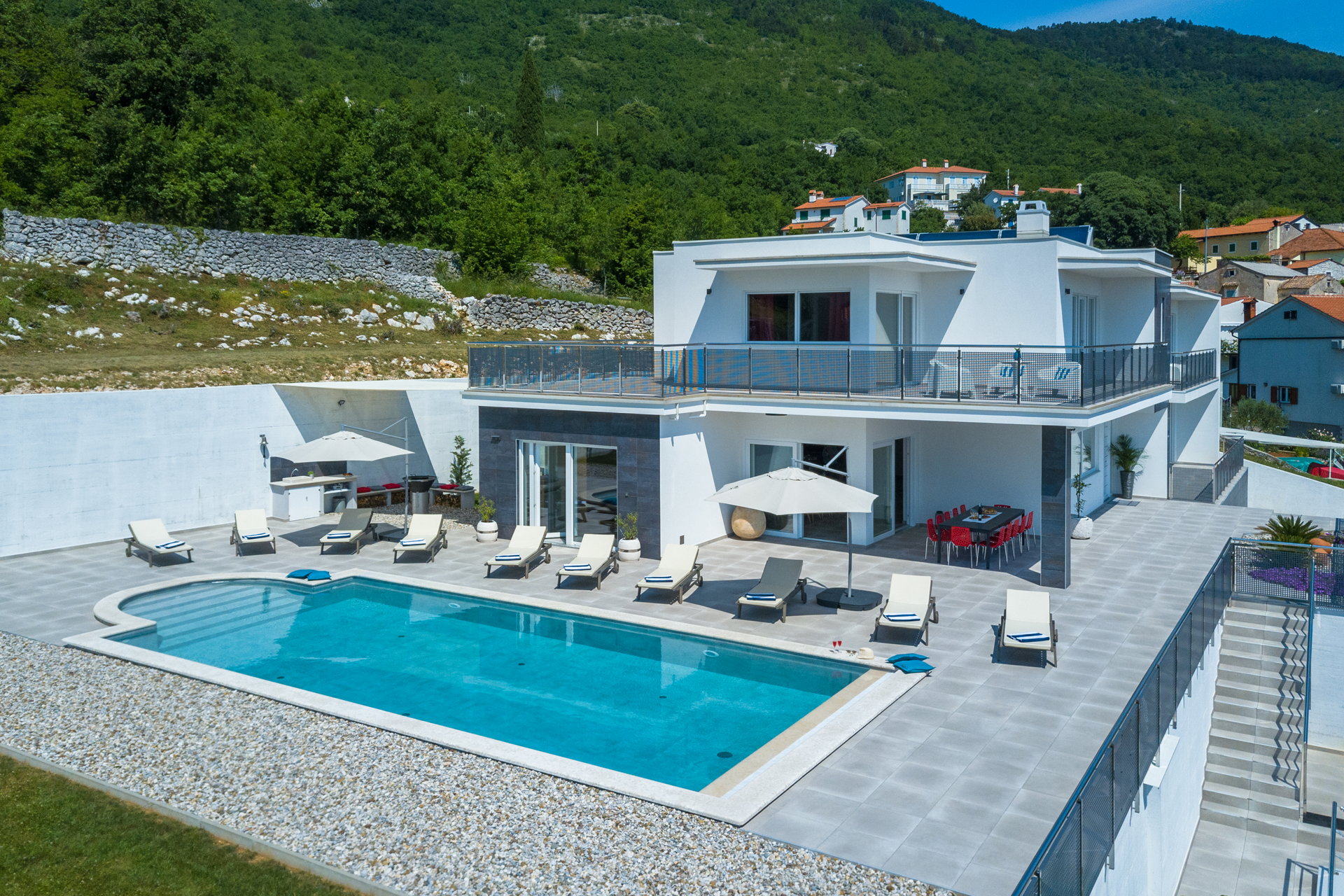 Luxusvilla Sunset Sailor mit Pool