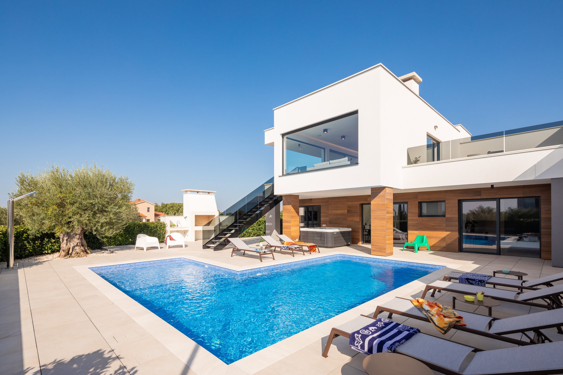 Villa Old Olive Terza with Pool