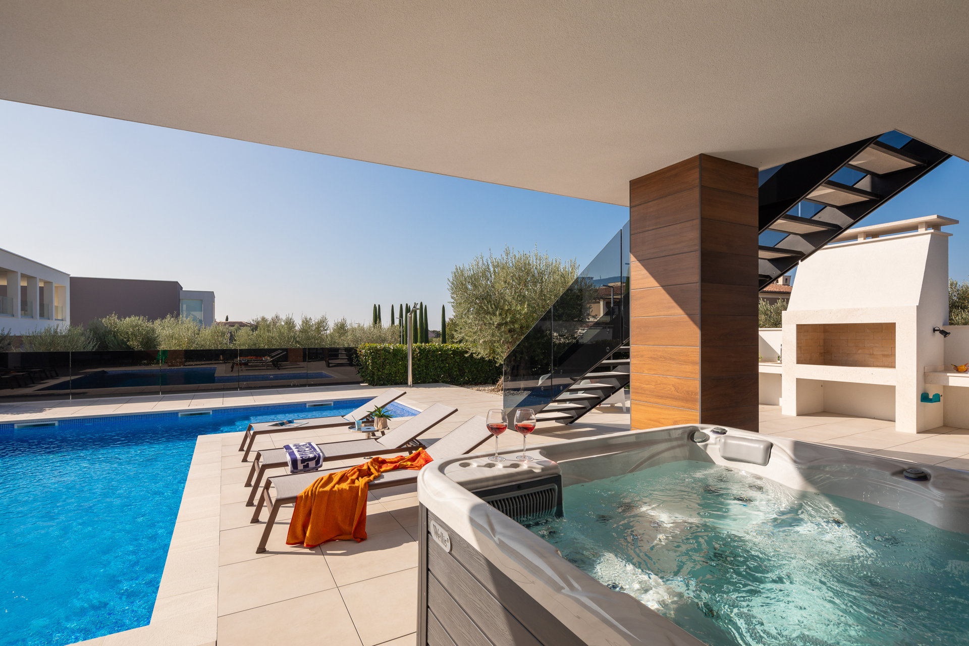 Villa Old Olive Terza with Pool