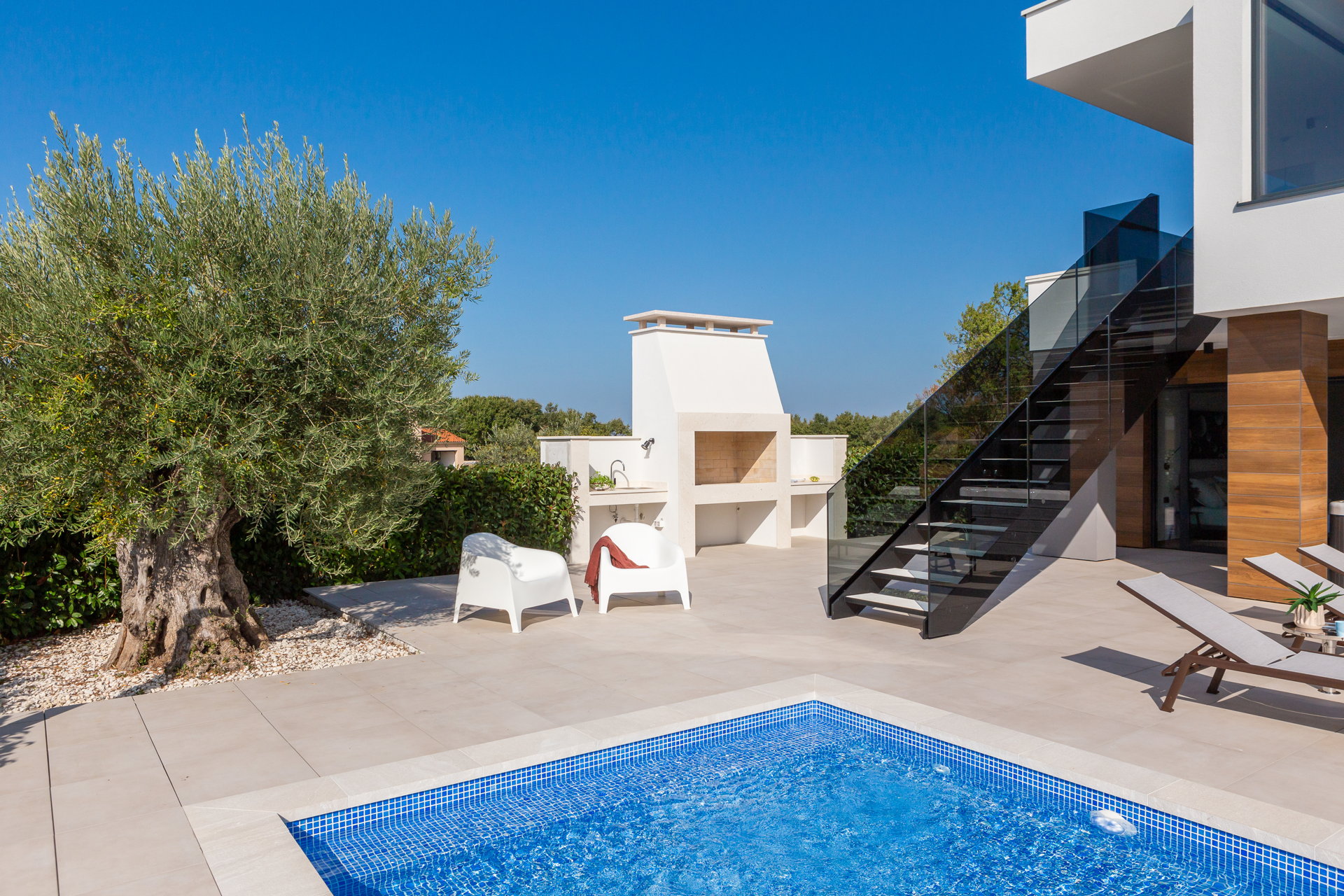 Villa Old Olive Terza with Pool