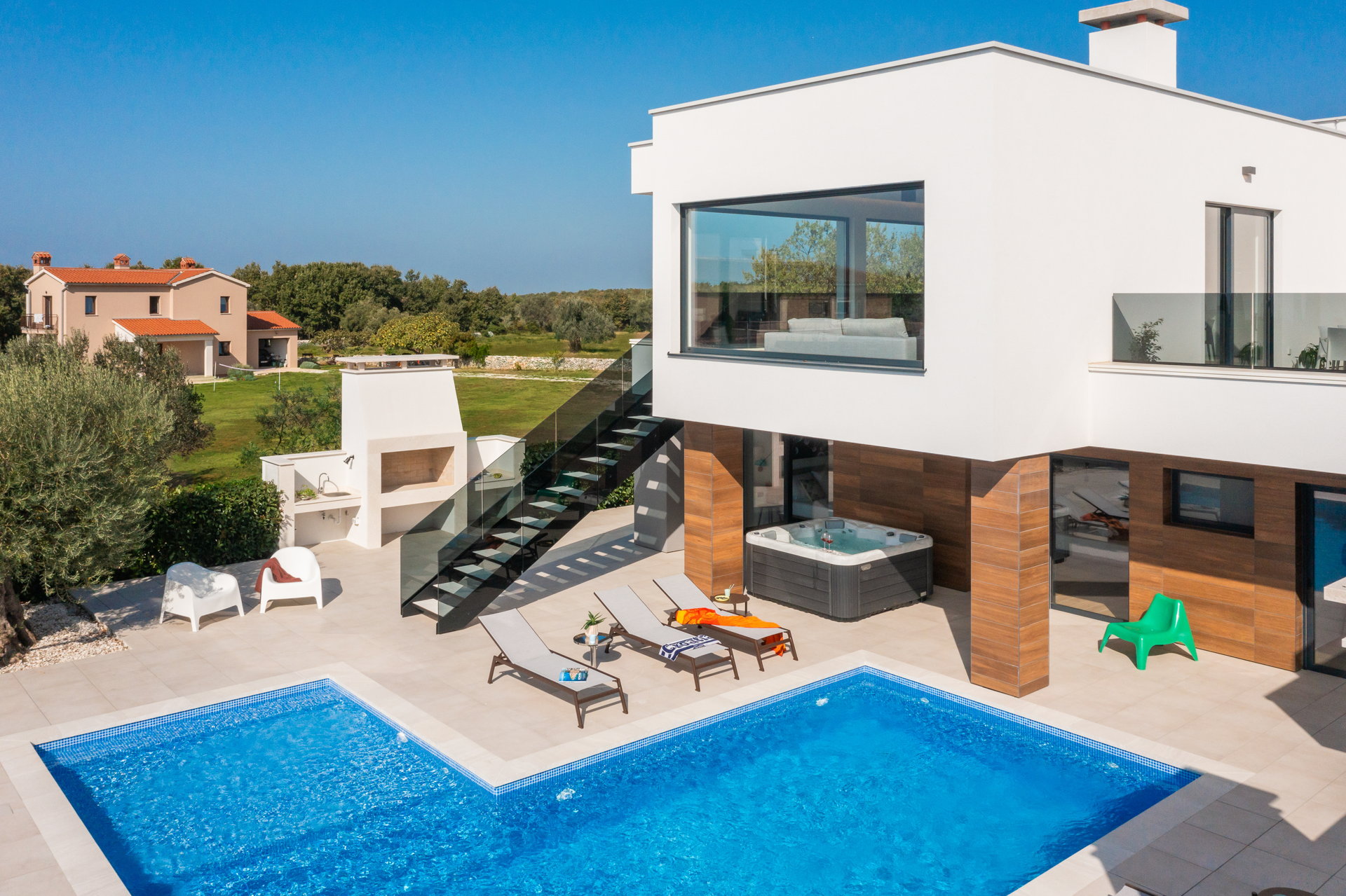 Villa Old Olive Terza with Pool