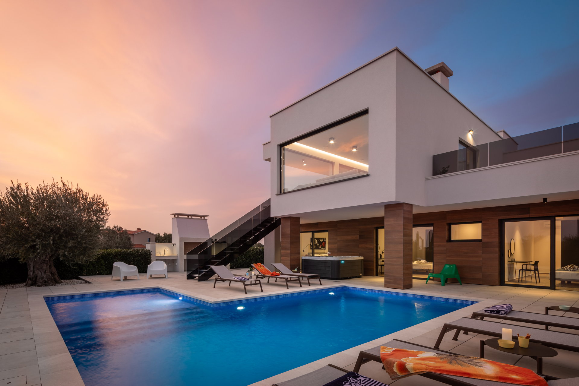Villa Old Olive Terza with Pool