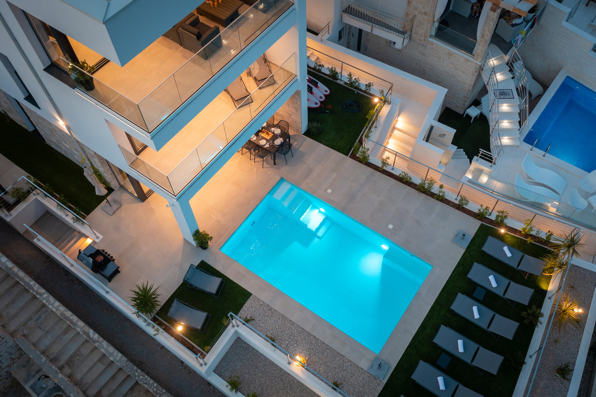 Beachfront Villa Mona Lisa with Pool
