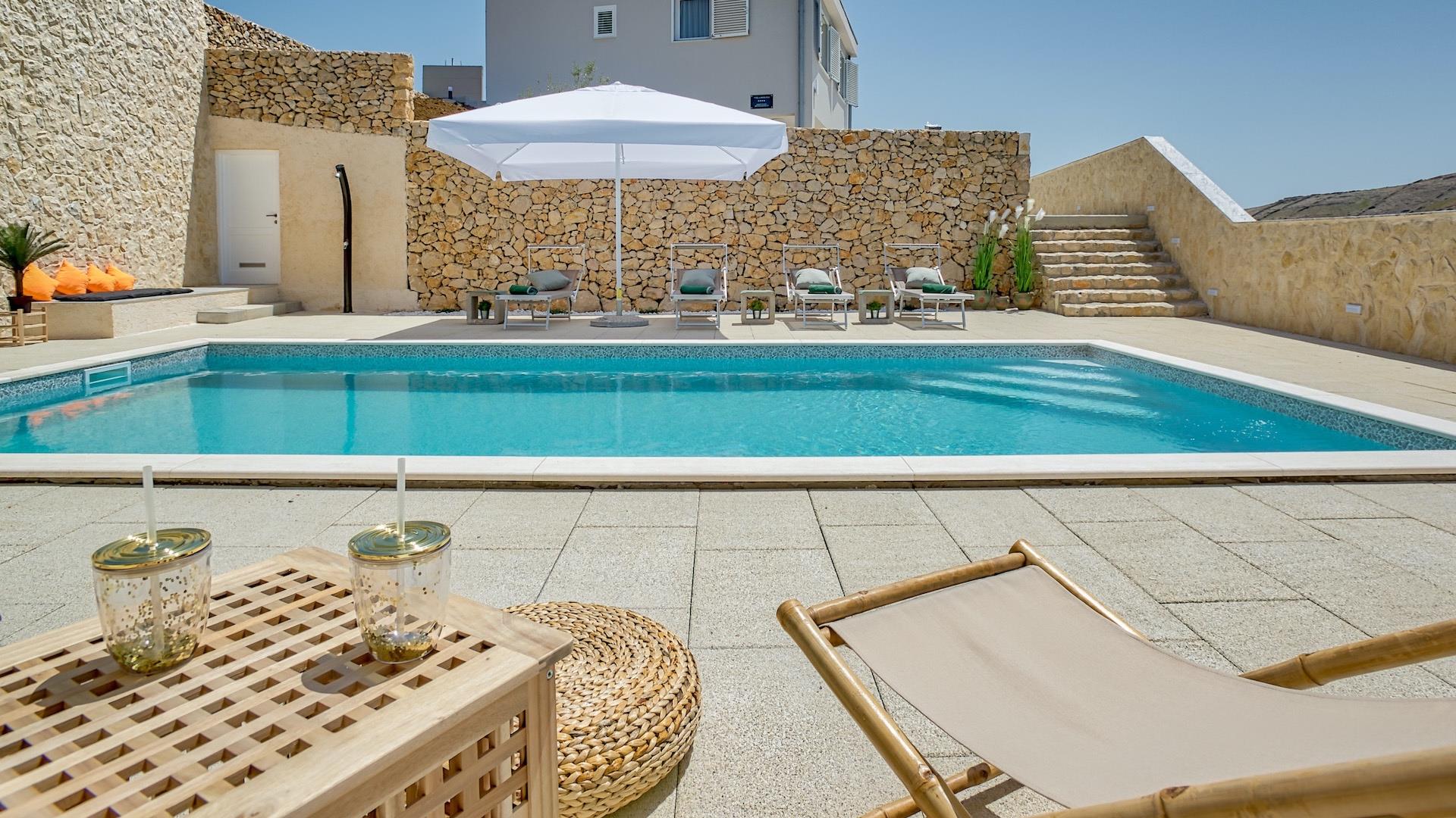 Villa Midina s bazenom