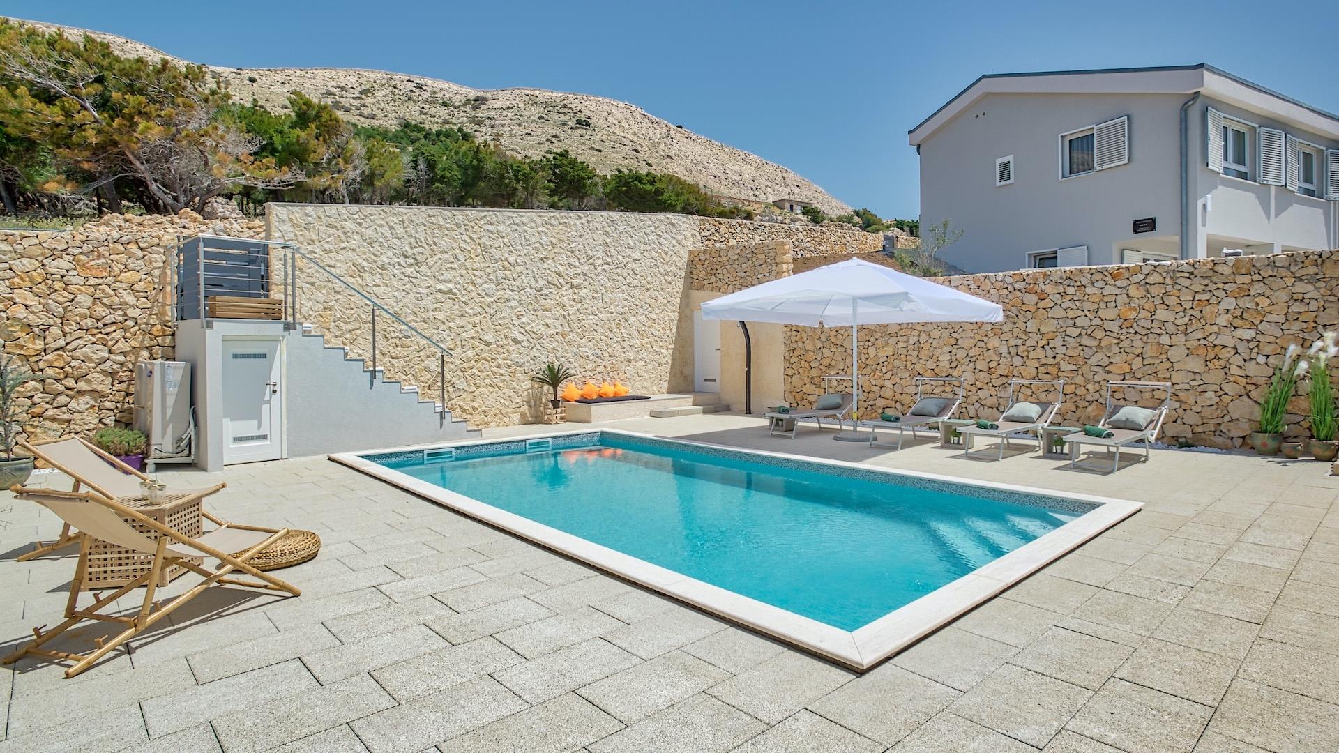 Villa Midina s bazenom