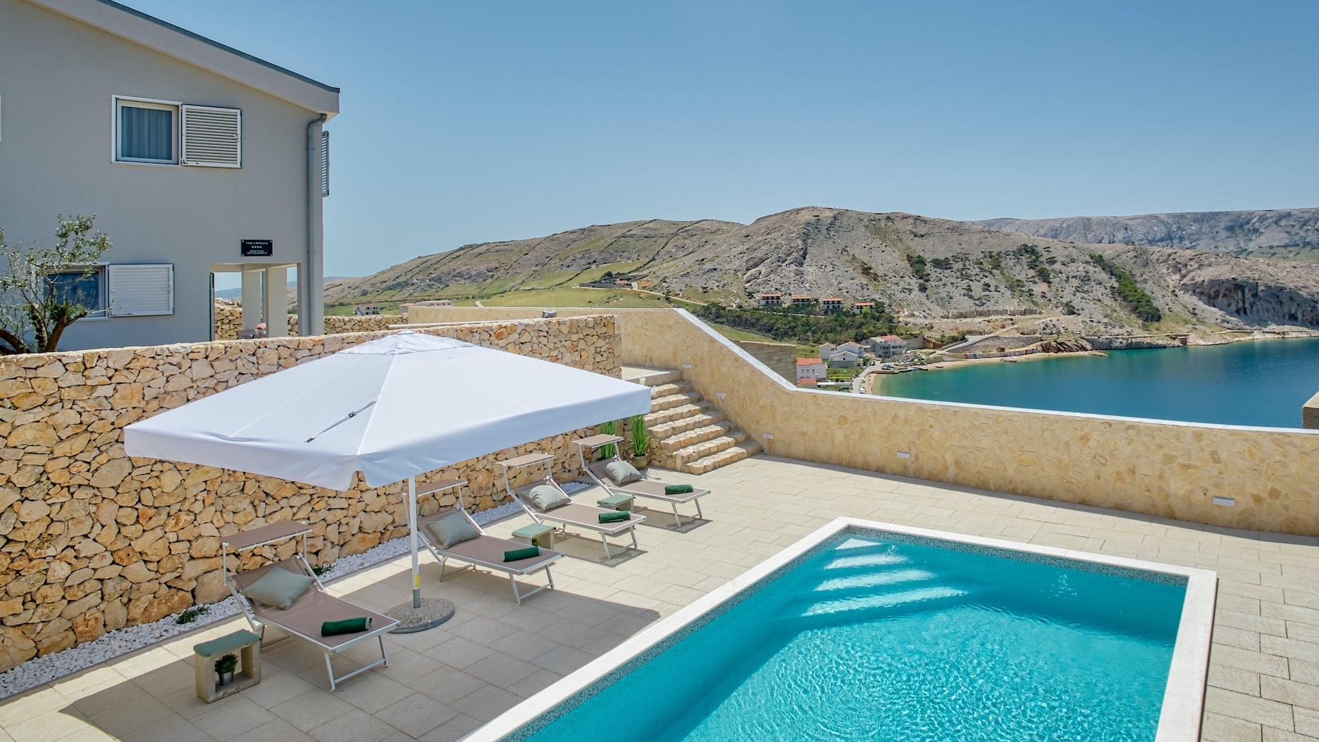 Villa Midina s bazenom