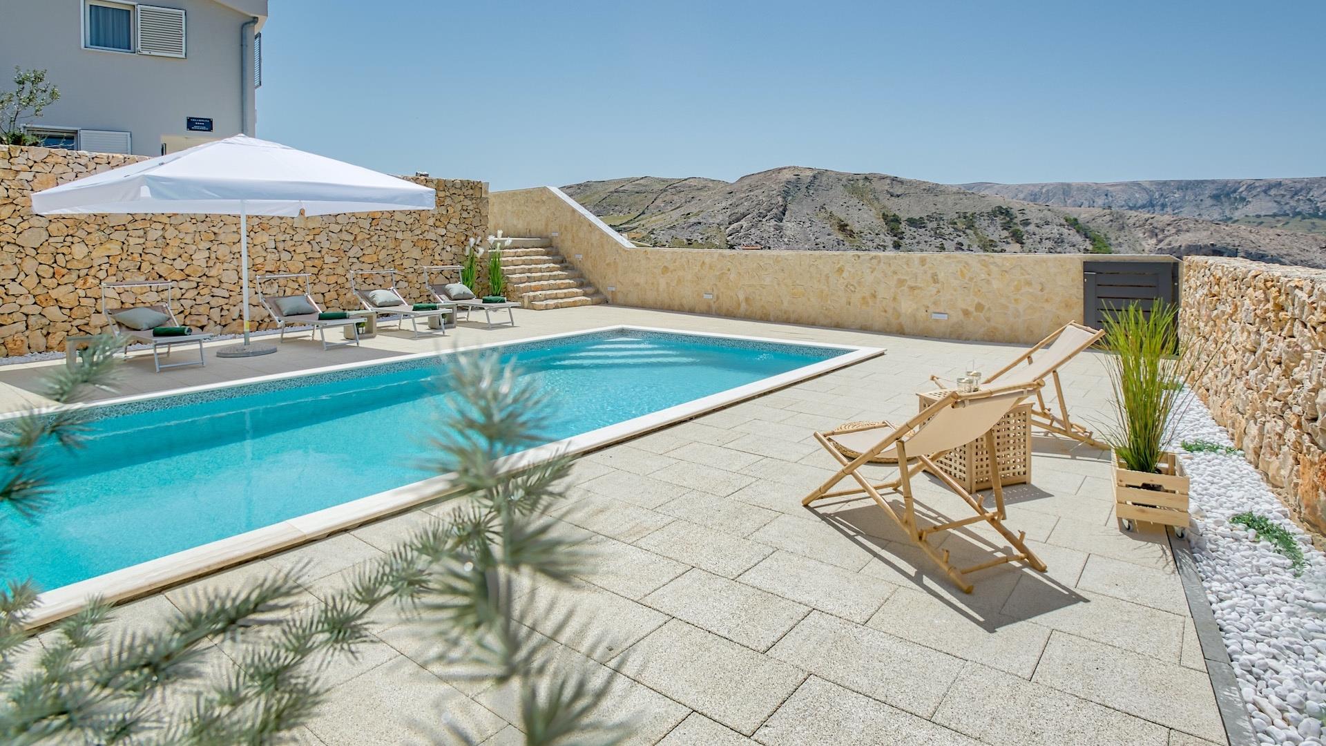Villa Midina s bazenom