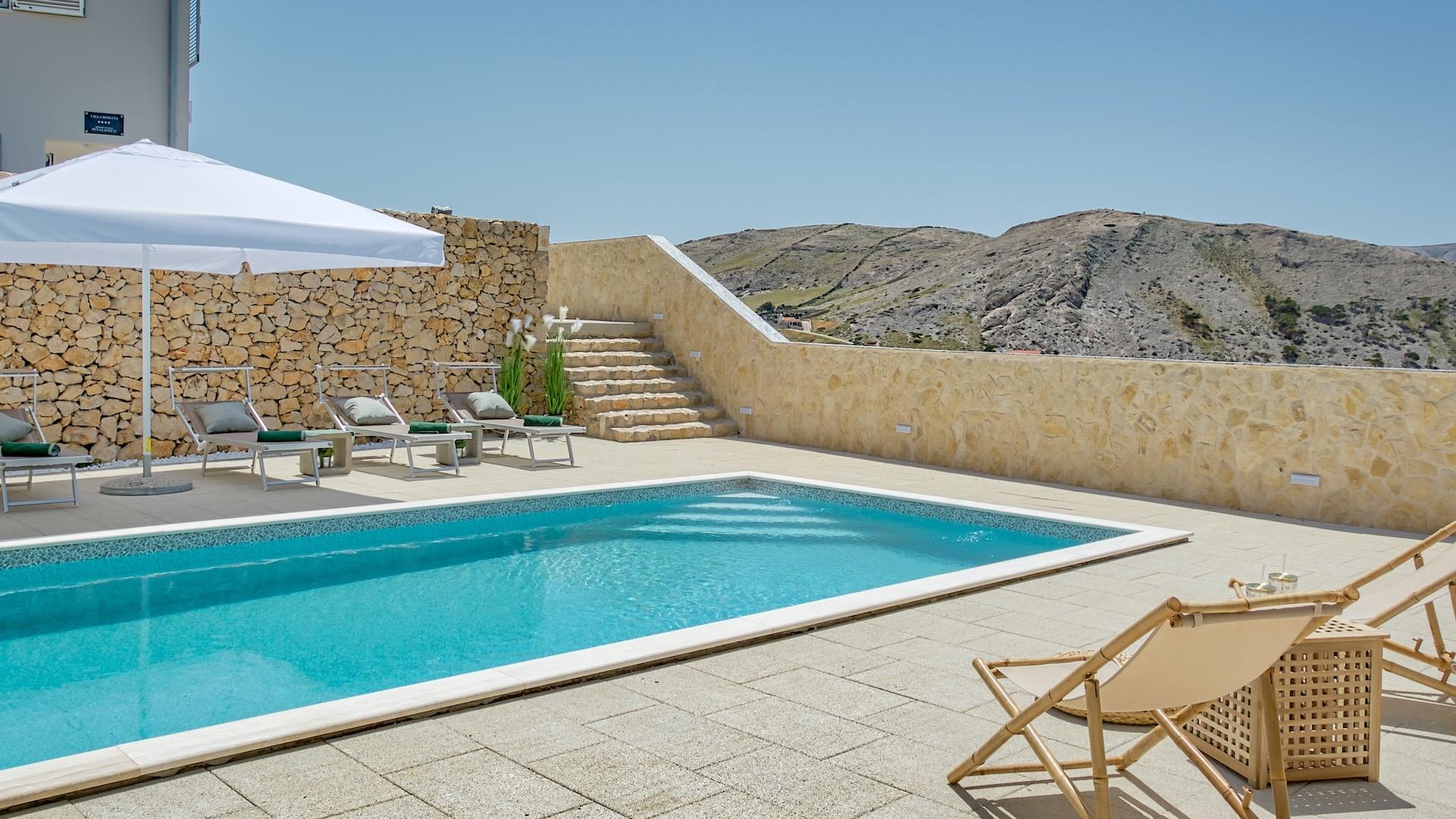 Villa Midina s bazenom