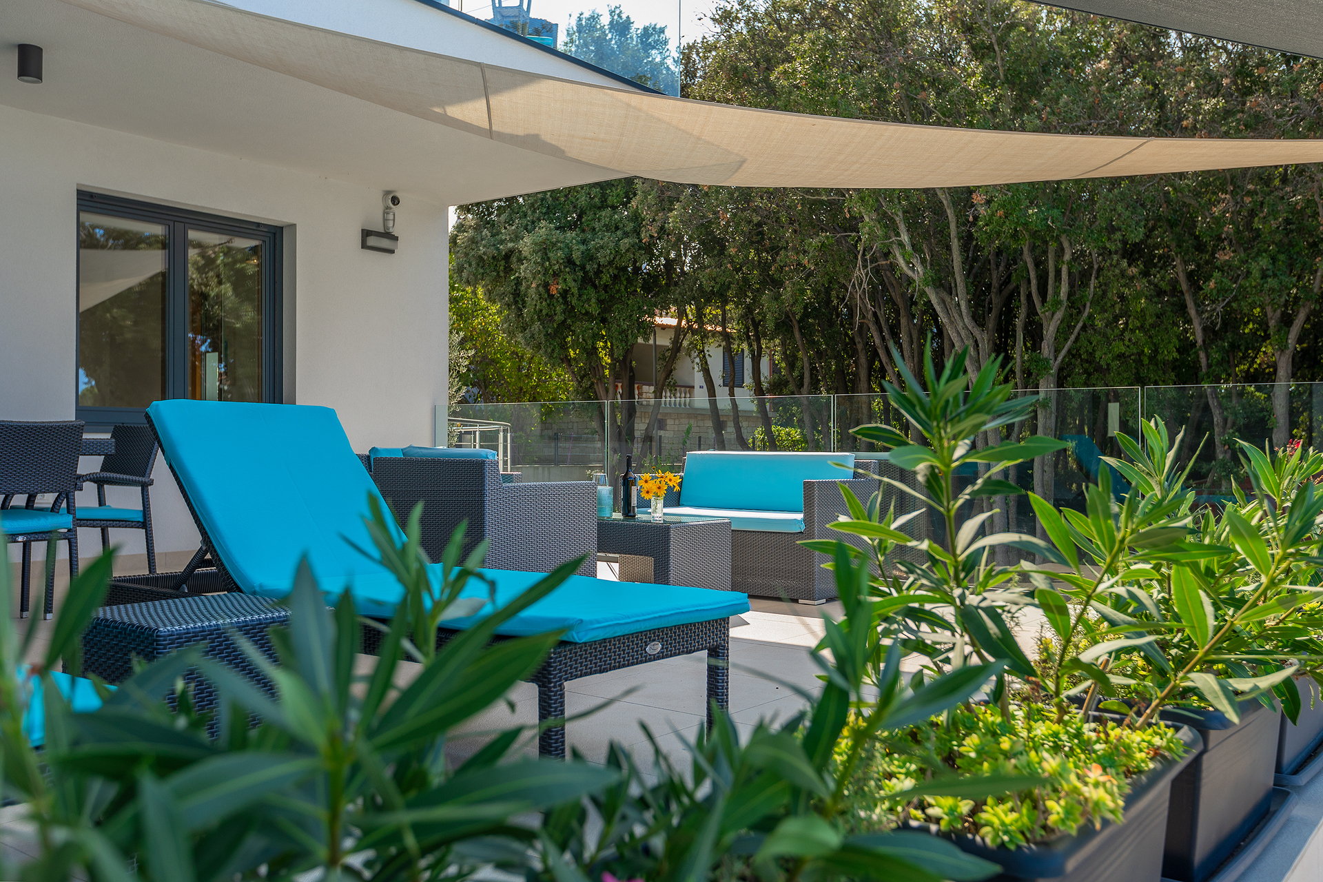 Beachfront Villa Naviblue with Pool