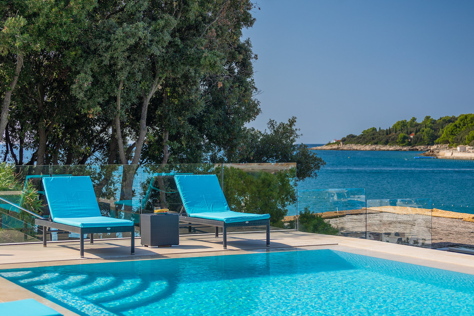 Beachfront Villa Naviblue with Pool