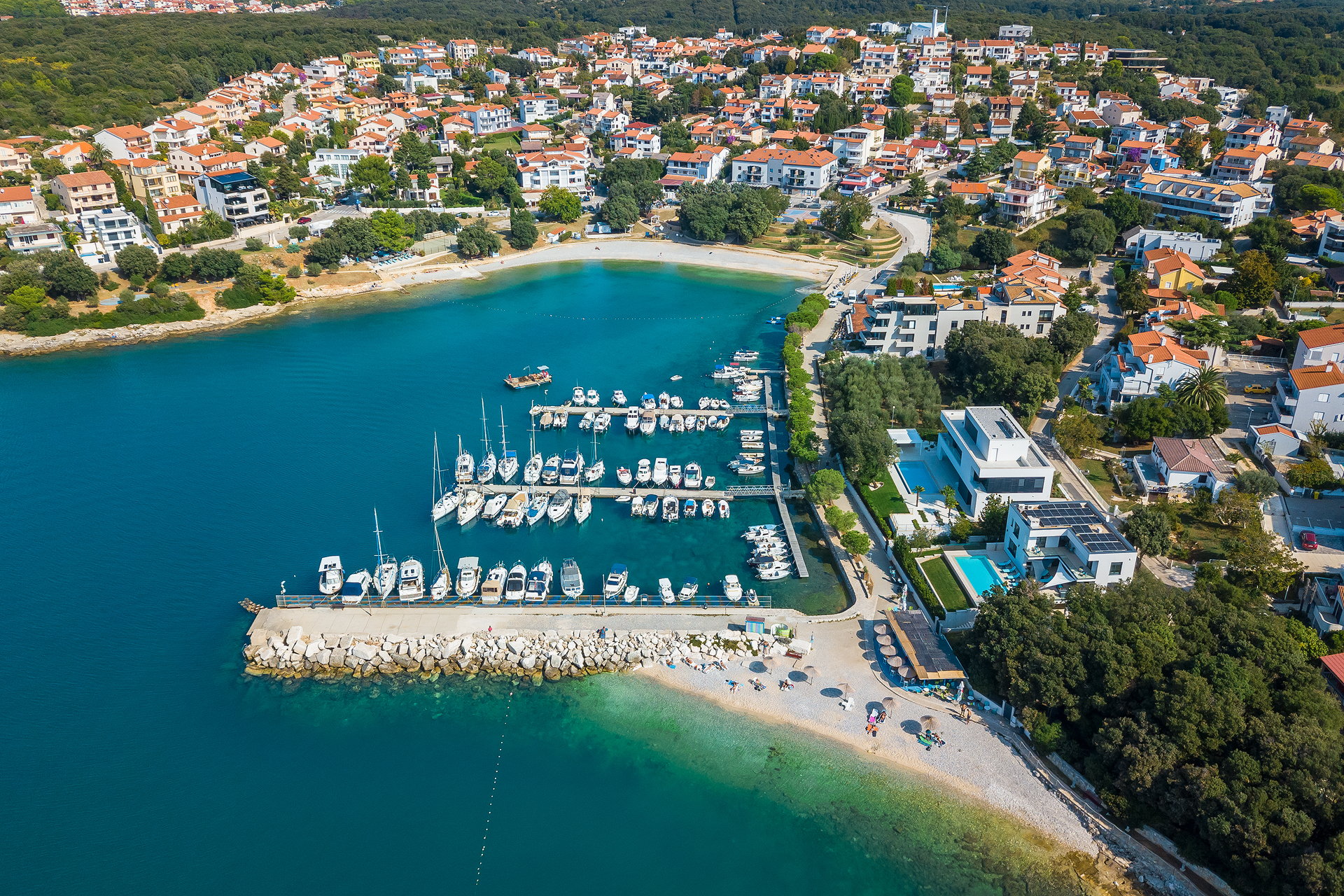 Beachfront Villa Naviblue with Pool