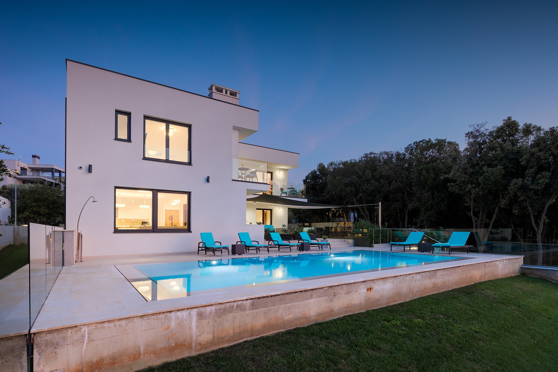 Beachfront Villa Naviblue with Pool
