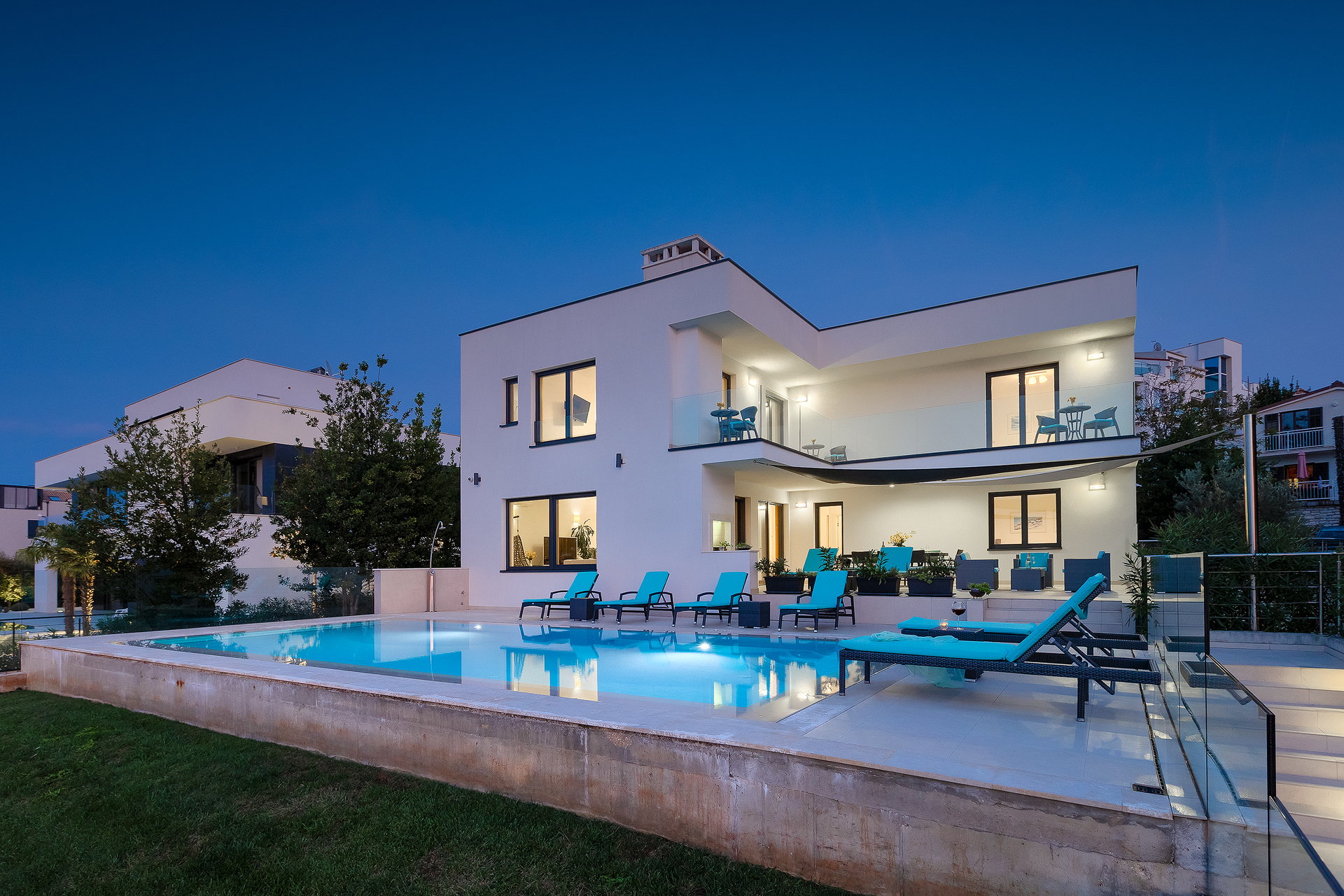 Beachfront Villa Naviblue with Pool