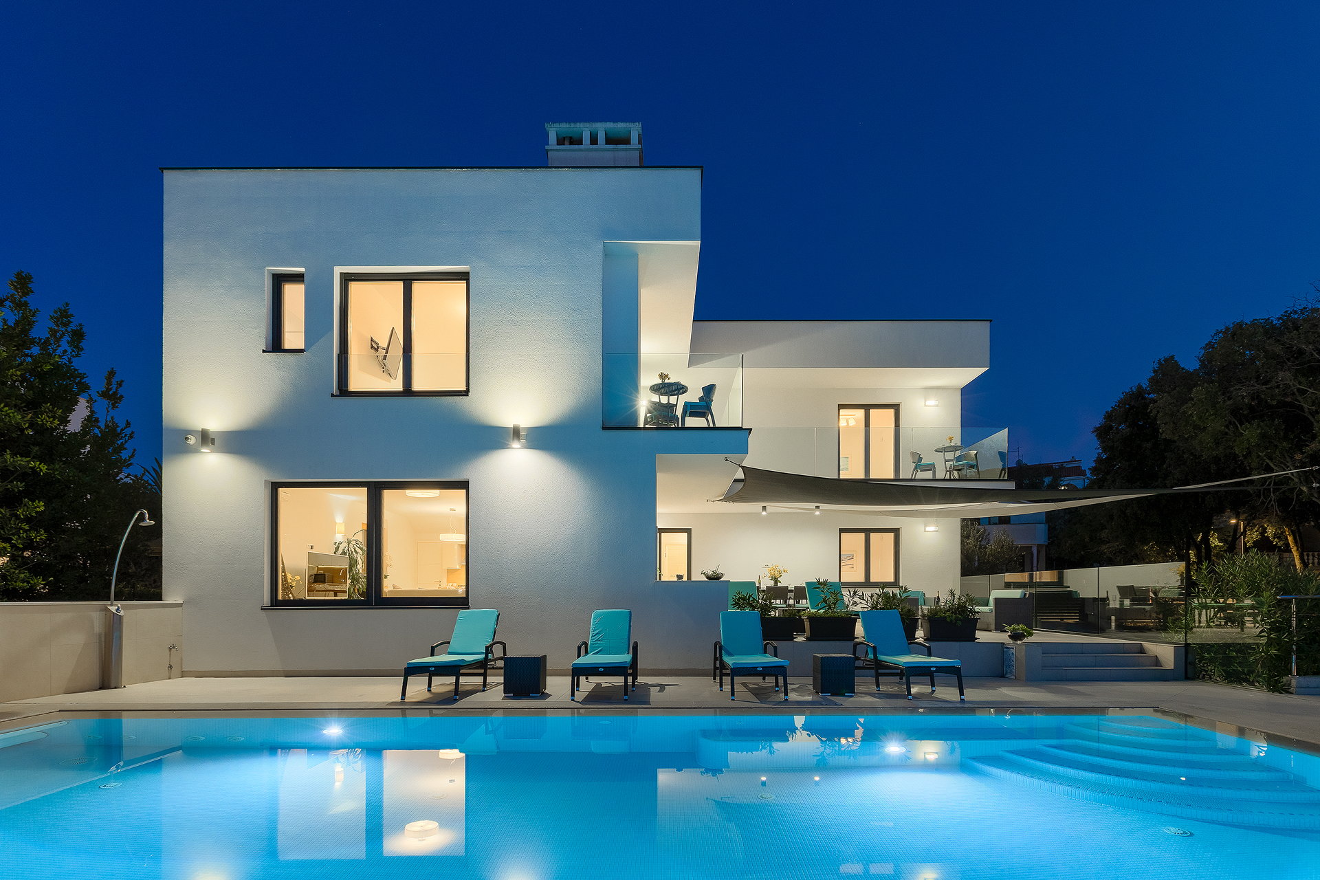 Beachfront Villa Naviblue with Pool