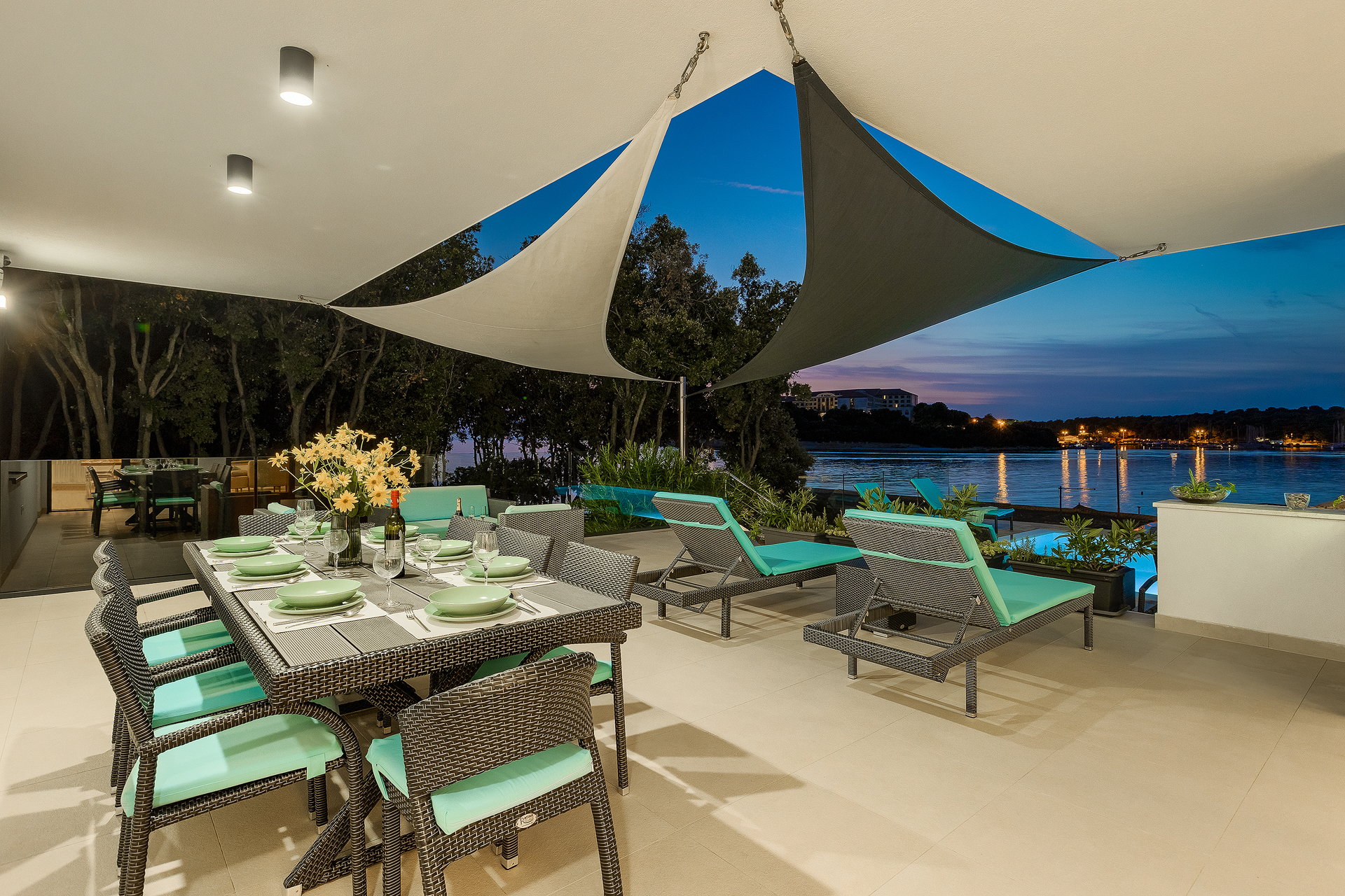 Beachfront Villa Naviblue with Pool