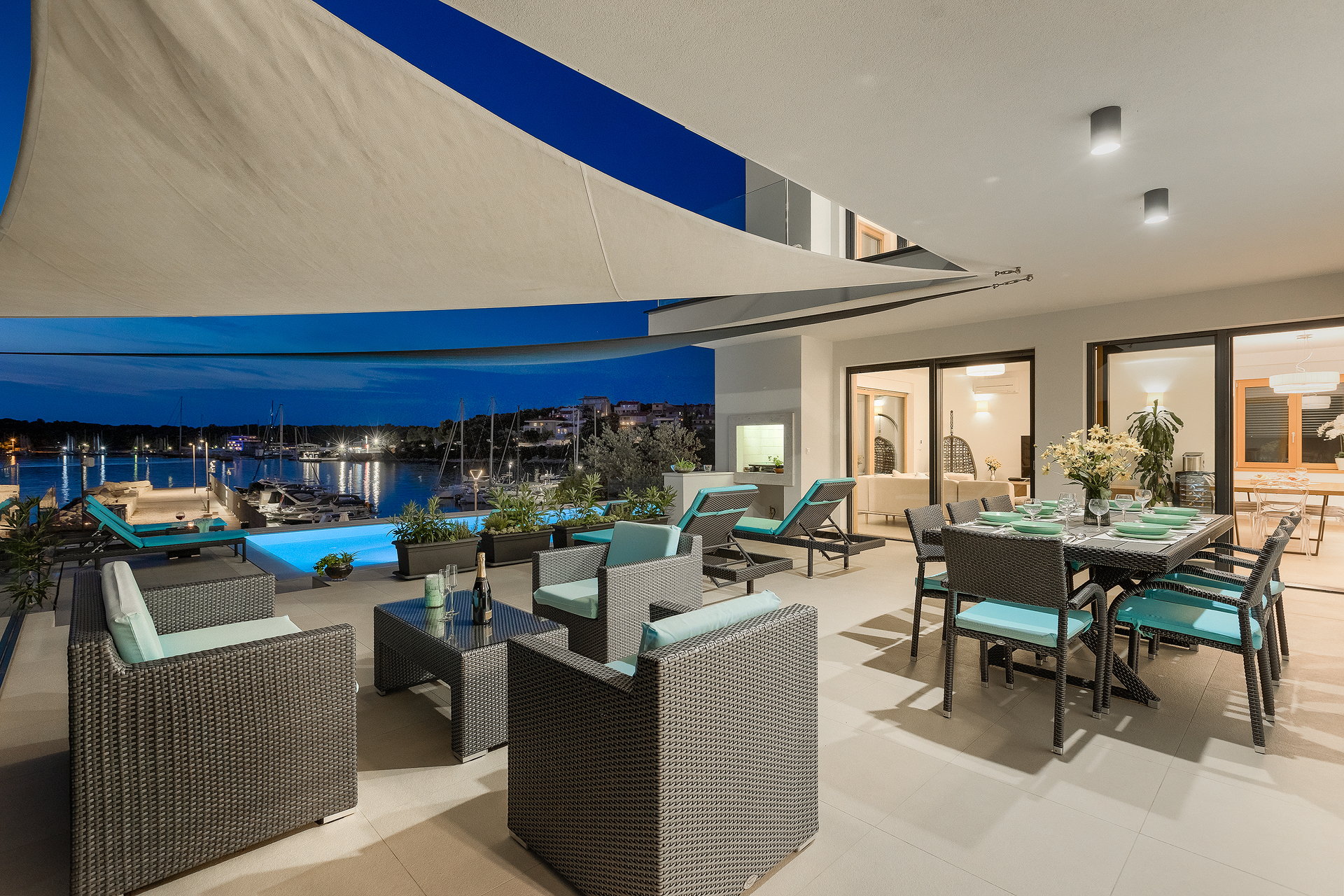 Beachfront Villa Naviblue with Pool