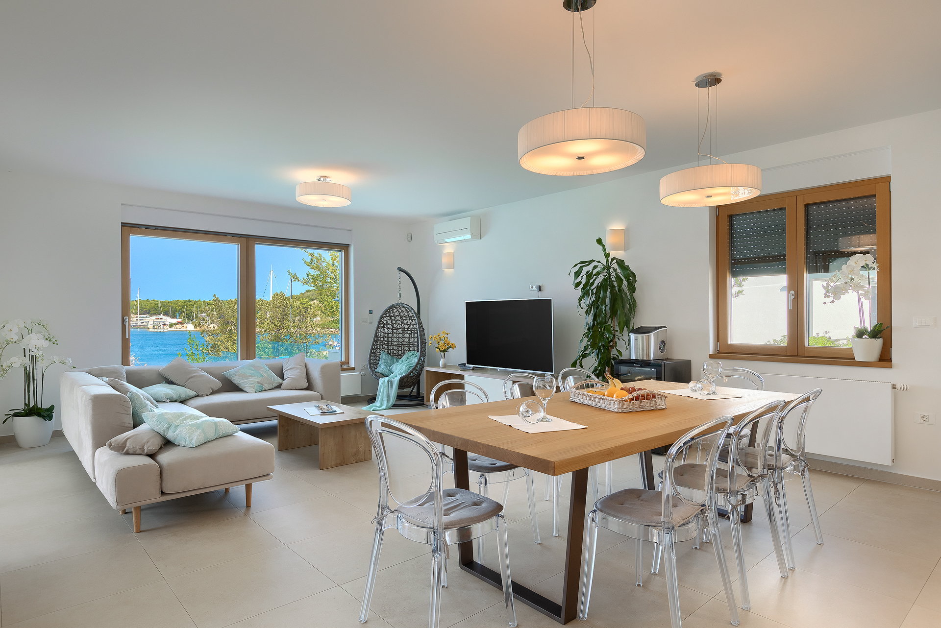 Beachfront Villa Naviblue with Pool