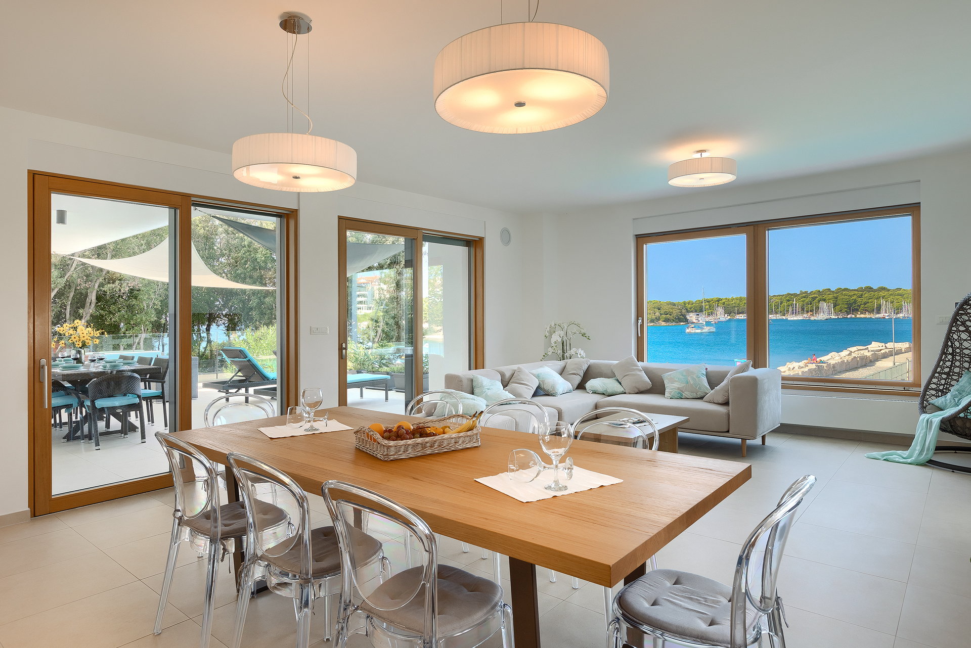 Beachfront Villa Naviblue with Pool