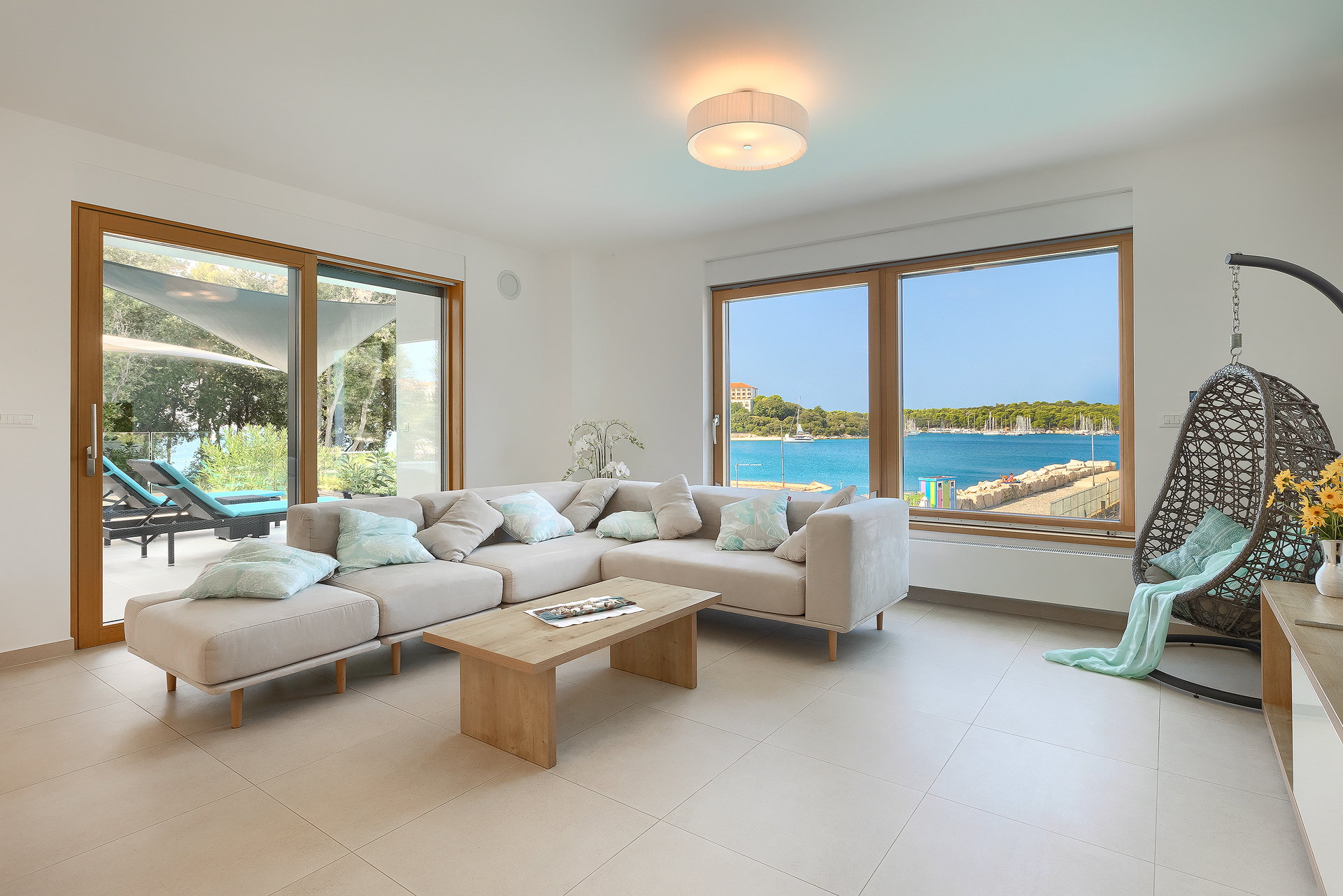 Beachfront Villa Naviblue with Pool