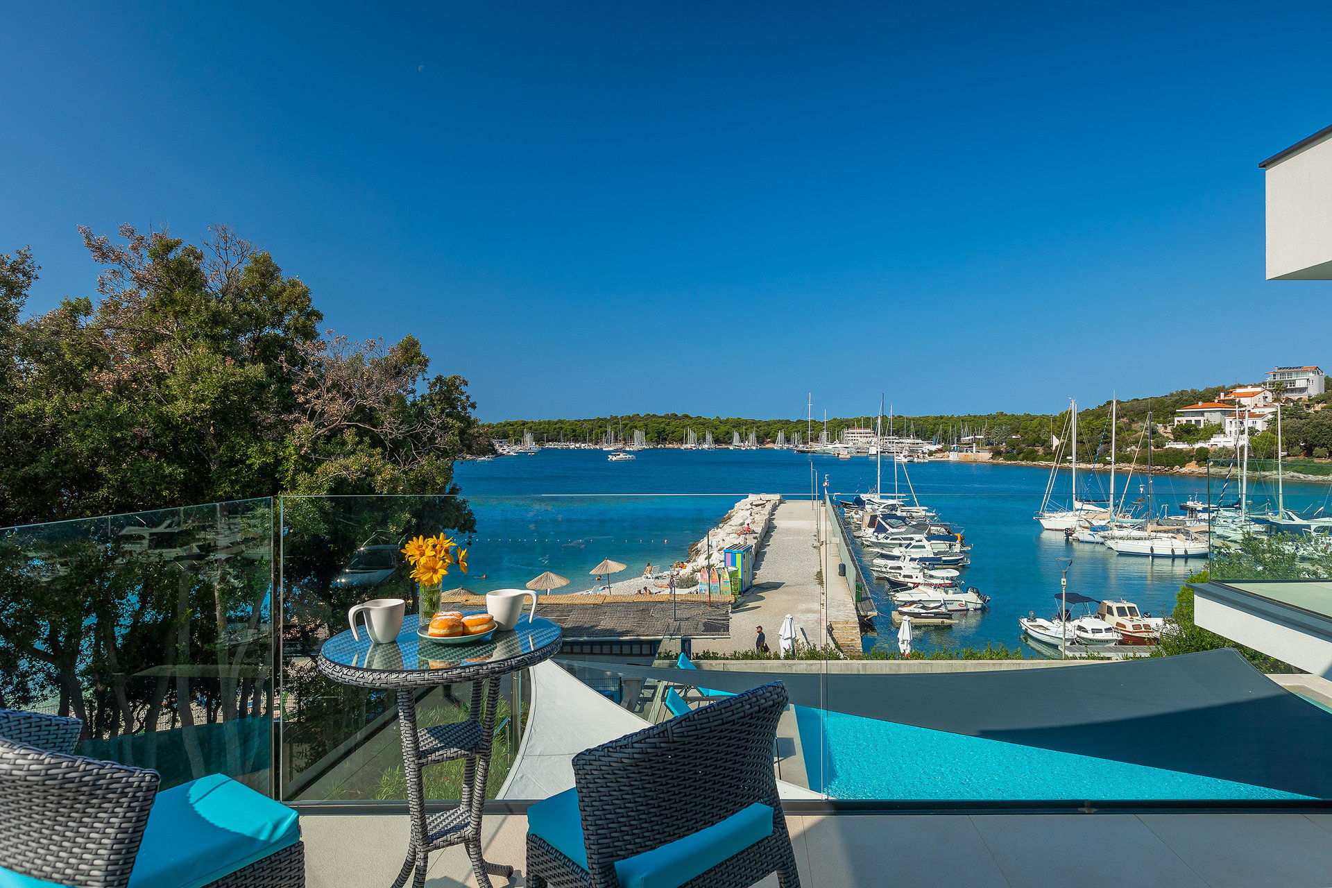 Beachfront Villa Naviblue with Pool