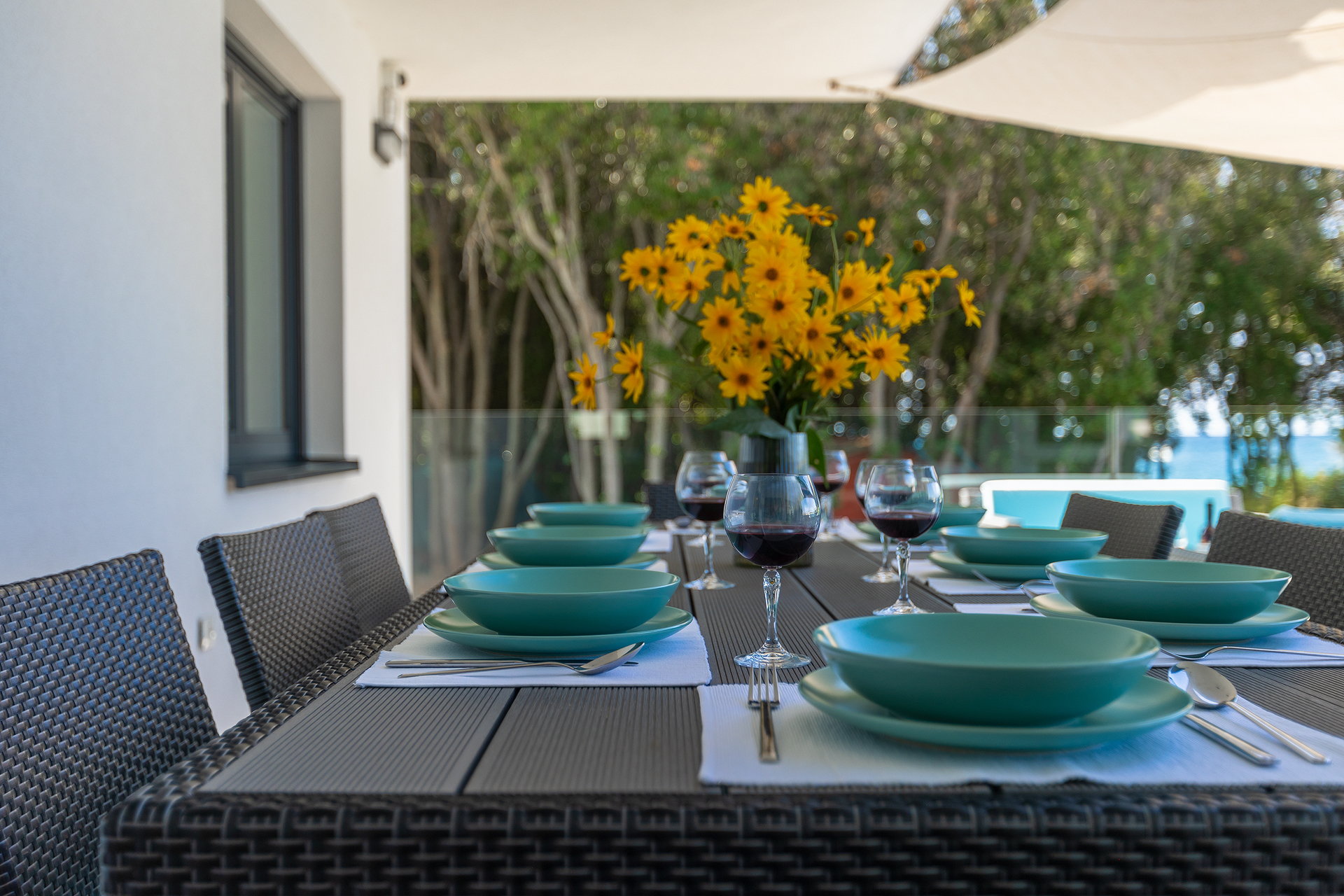 Beachfront Villa Naviblue with Pool