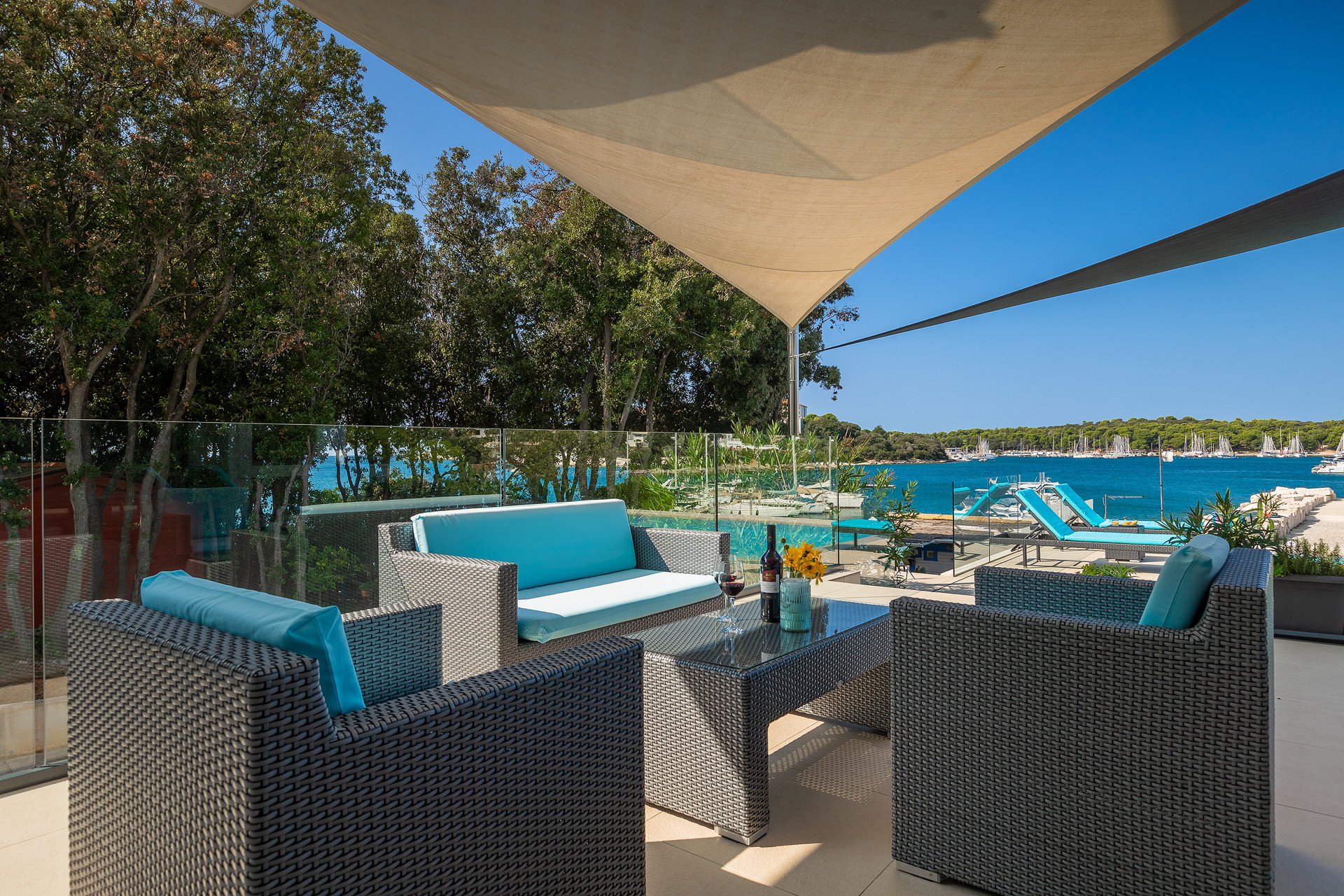 Beachfront Villa Naviblue with Pool