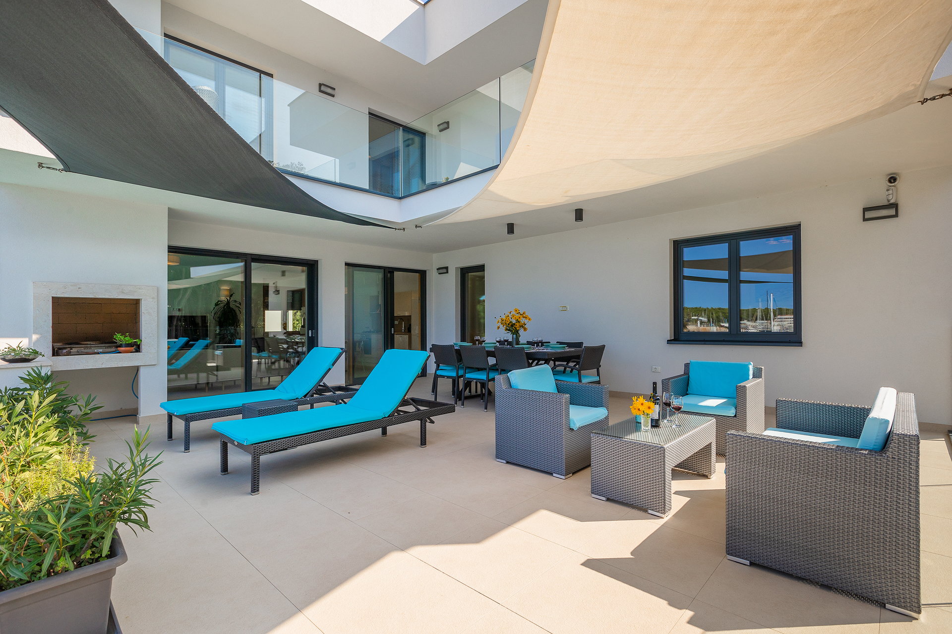 Beachfront Villa Naviblue with Pool
