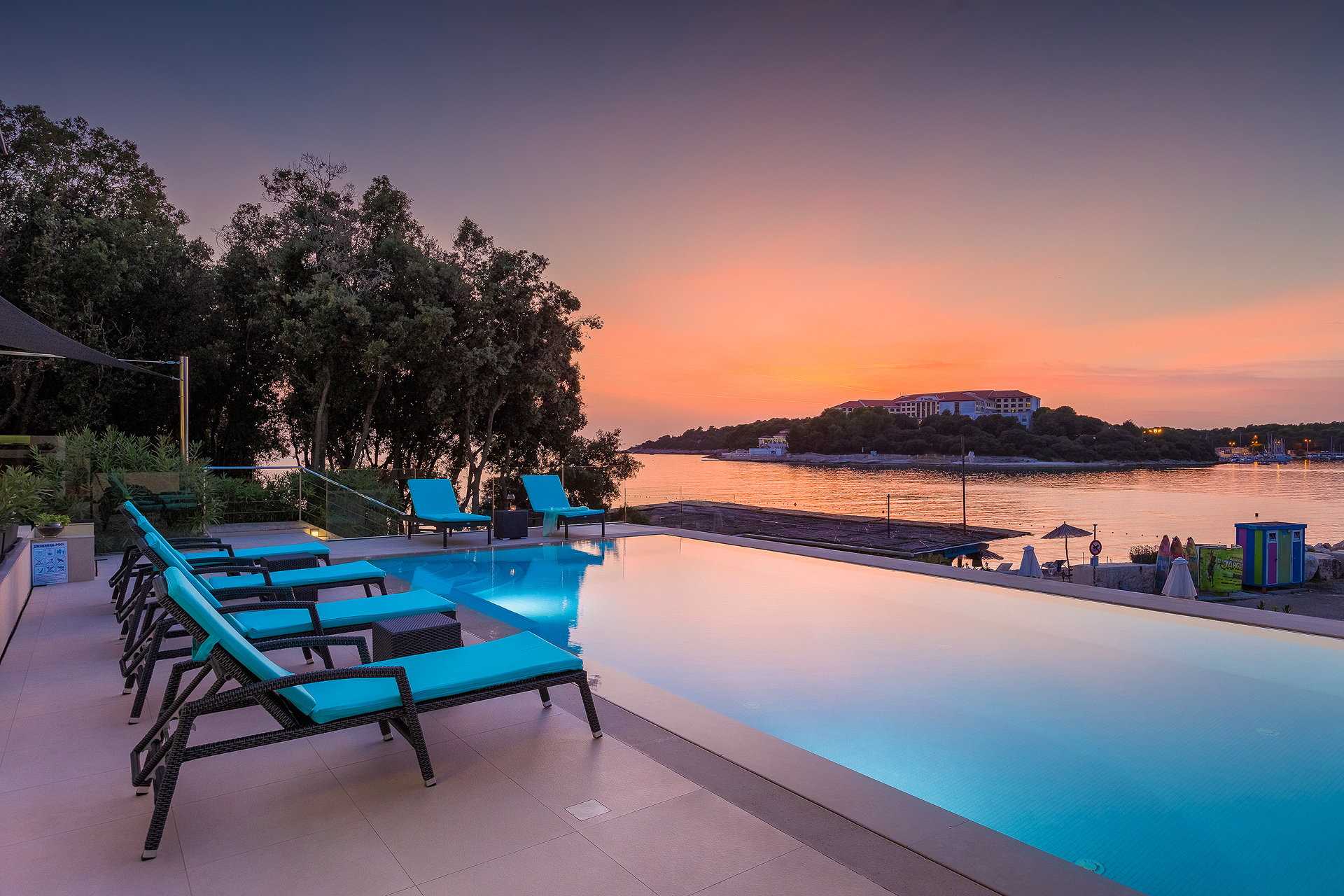 Image of Beachfront Villa Naviblue with Pool