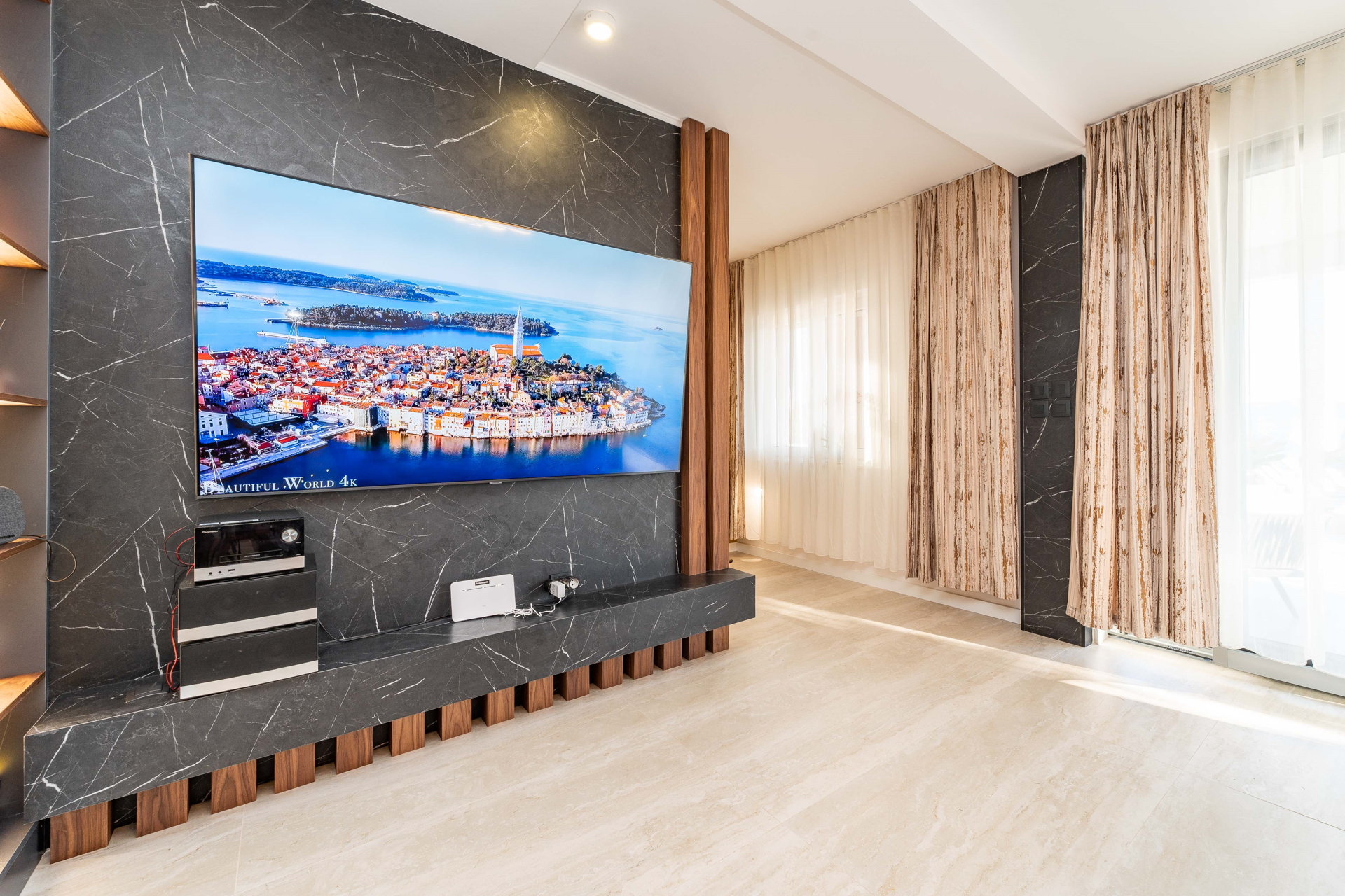 Beachfront Villa Blue Melody with Pool