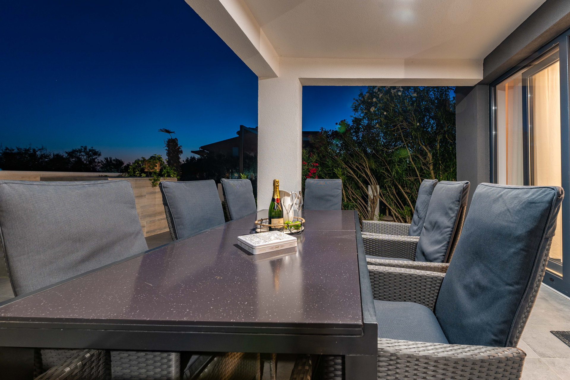 Beachfront Villa Blue Melody with Pool