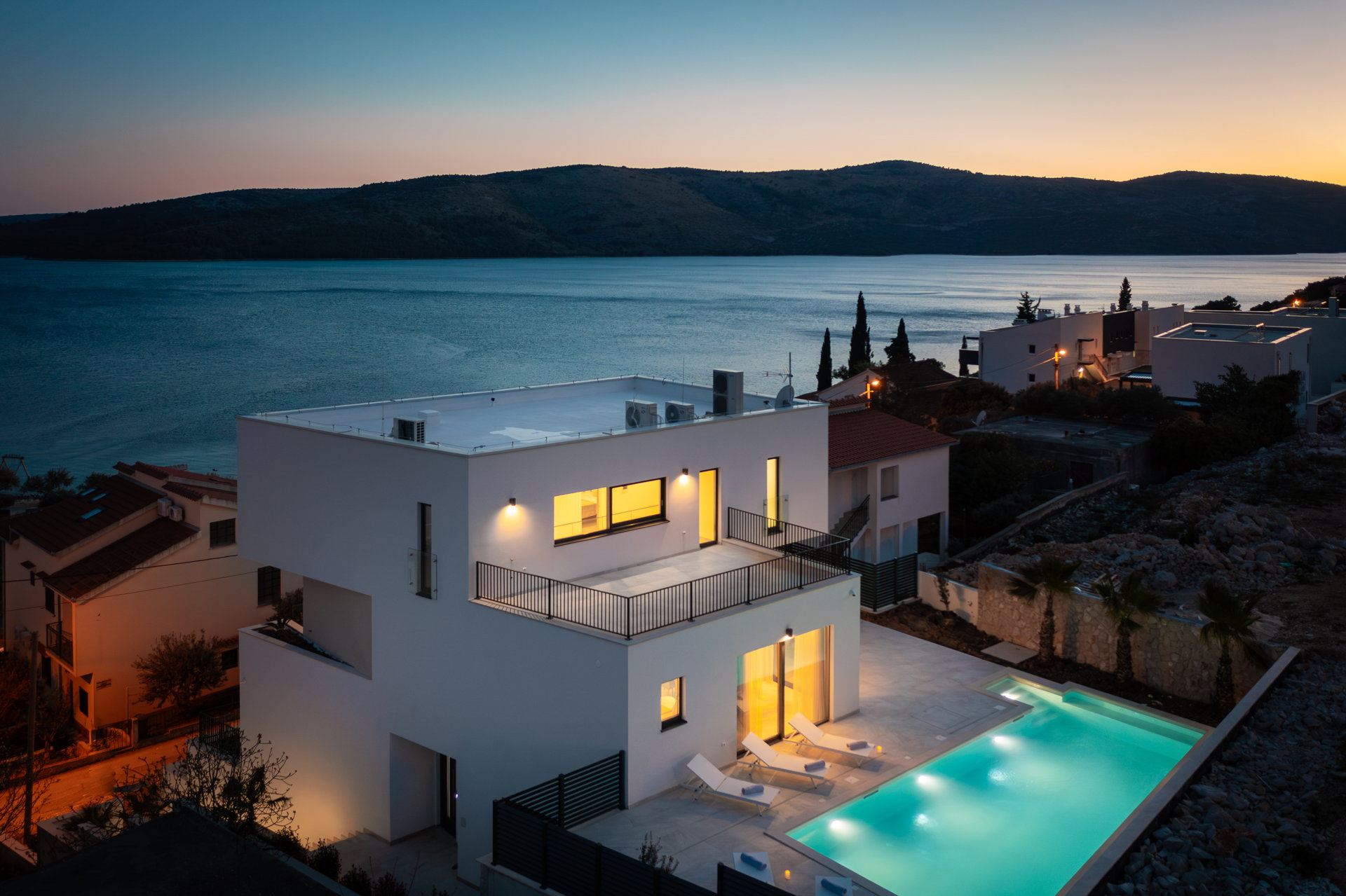 Villa Nouvelle with Heated Pool