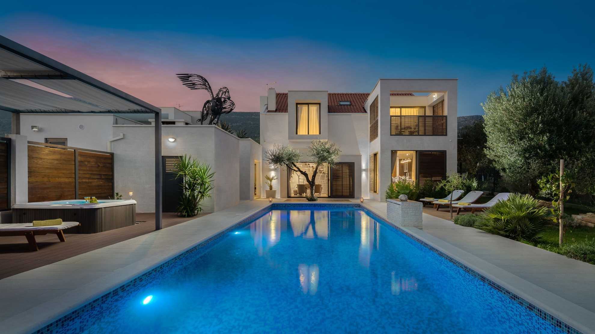 Image of Luxury Villa White Oasis with Swimming Pool