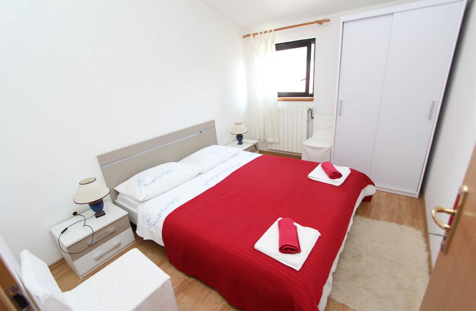 MILENA Ferienwohnung mit 2 Schlafzimmern mit Balkon (A4+2)